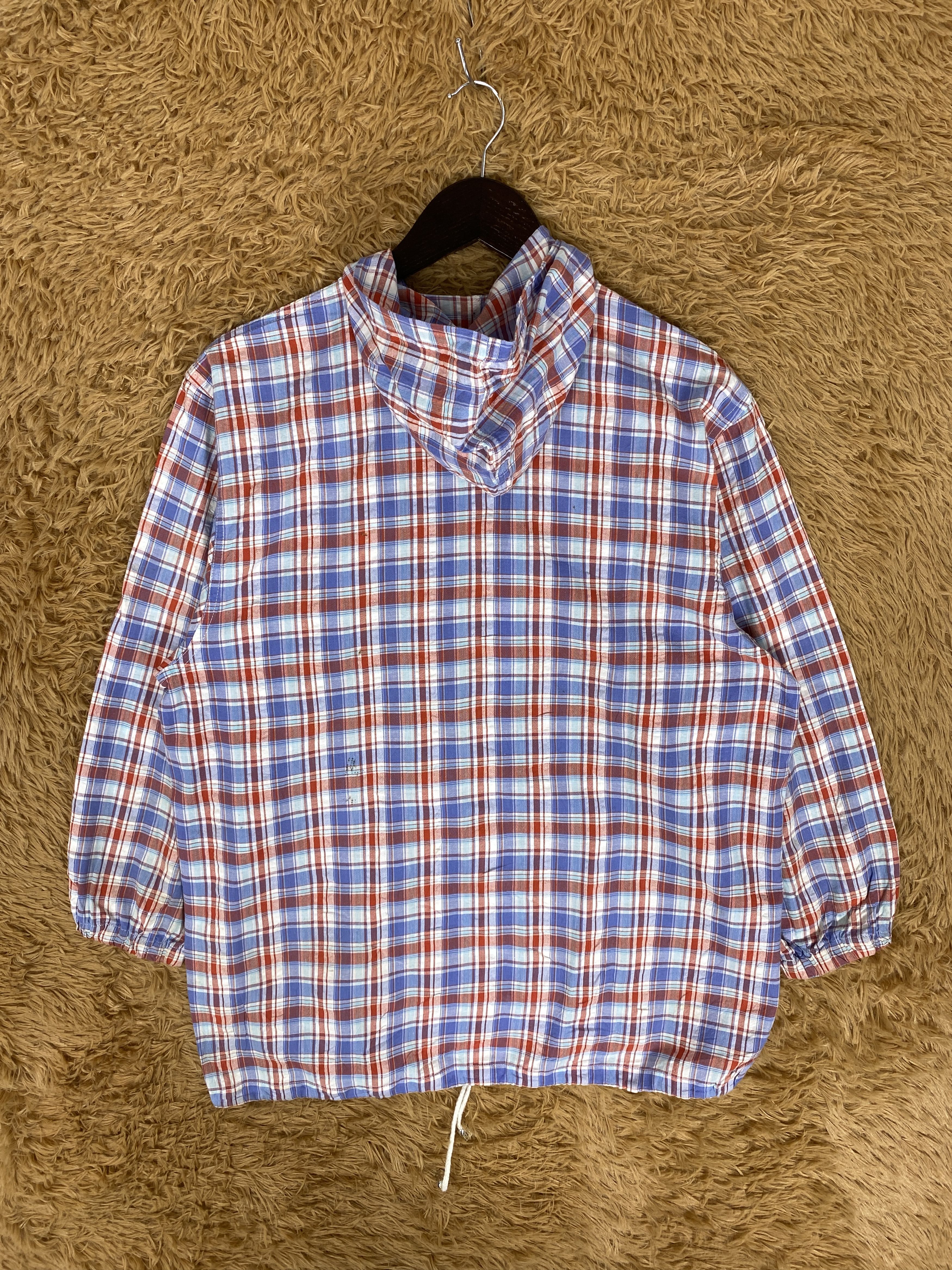 Japanese Brand × Vintage Vintage Splendid Flannel Hoodie Jacket Size US S / EU 44-46 / 1 - 5 Thumbnail
