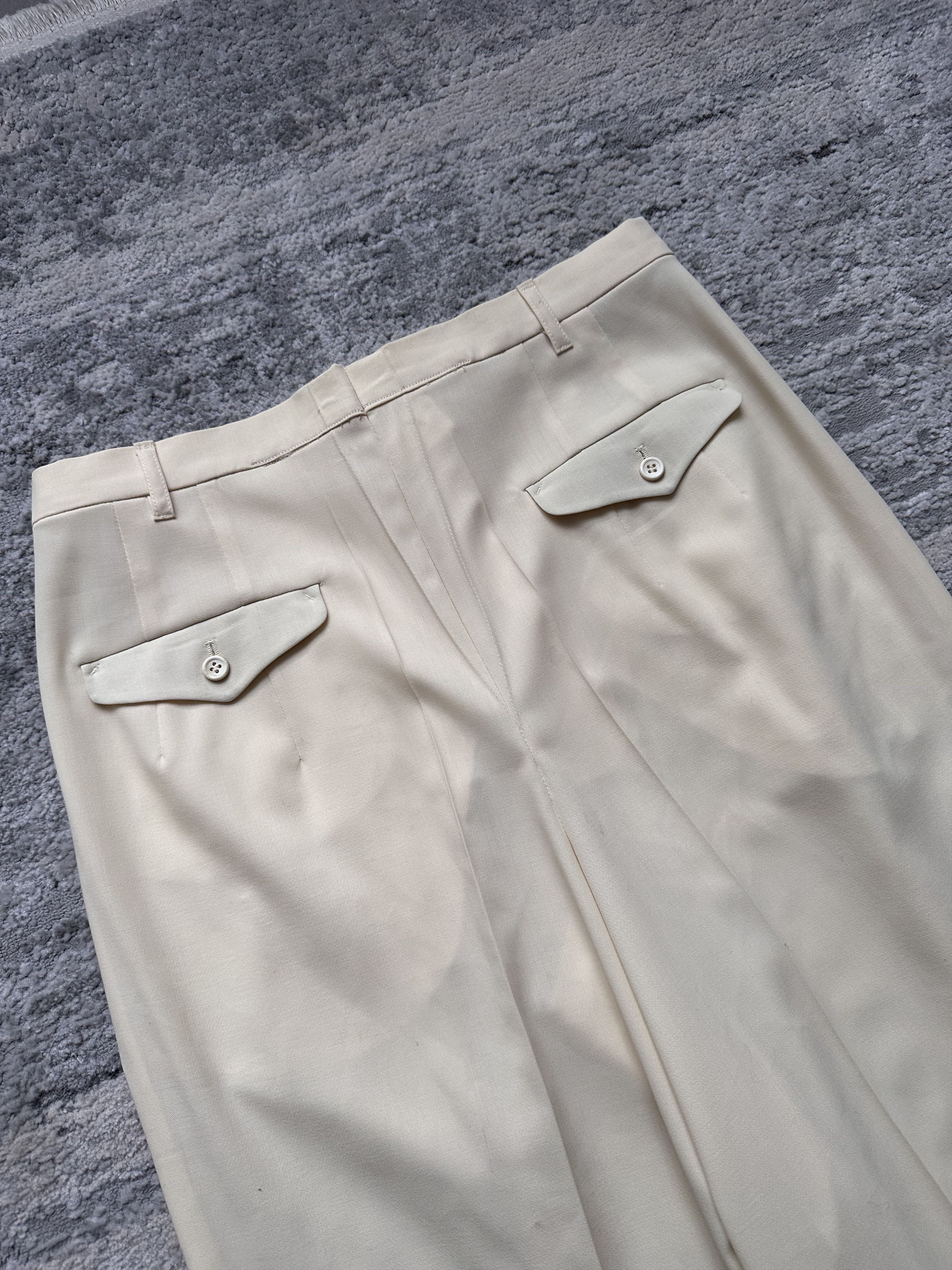 Jil Sander Jil Sander butter yellow pants vintage rare Size 25" / US 0 / IT 36 - 15 Thumbnail