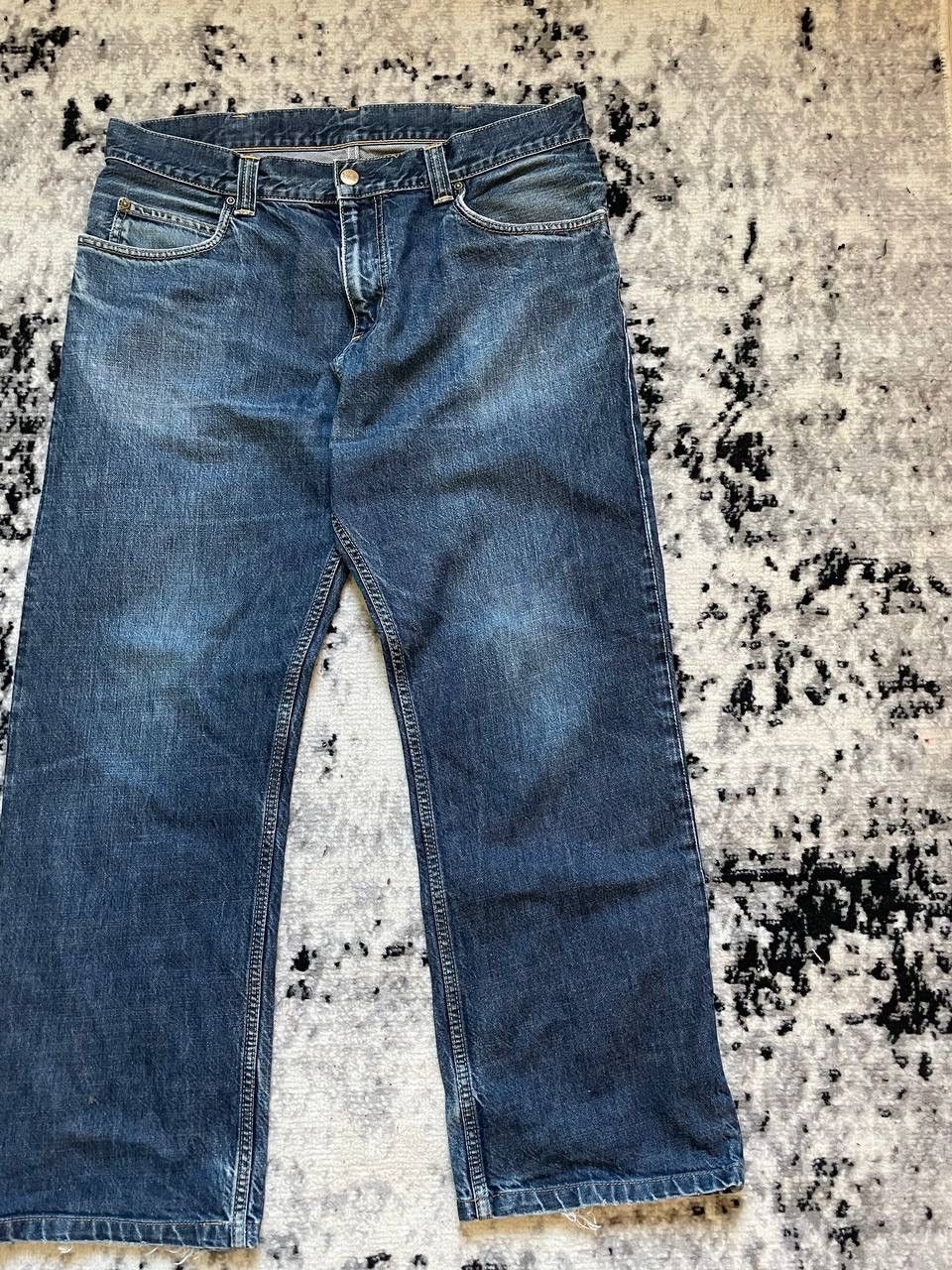 Carhartt × Vintage Carhartt Rockin Pant Jeans Distressed Vintage 34 Size Logo Size US 34 / EU 50 - 8 Thumbnail