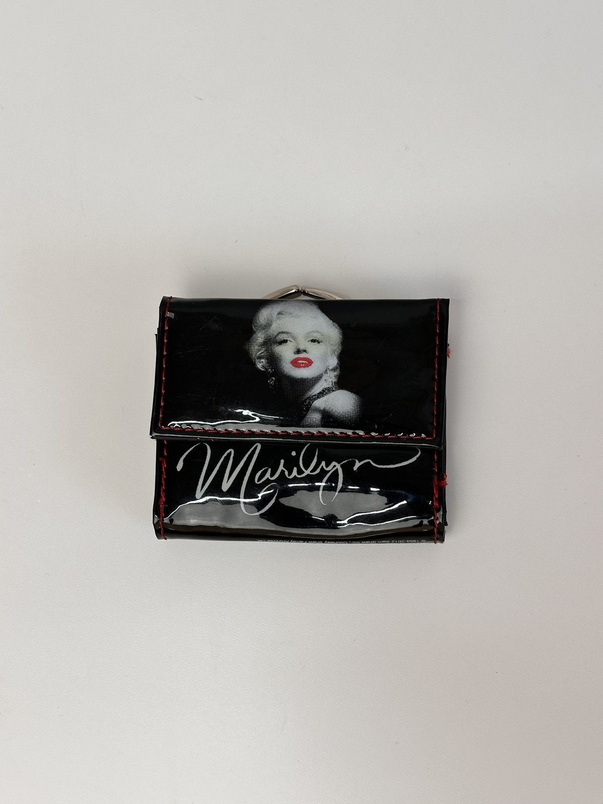 Other Black Marilyn Monroe glossy wallet retro art pop Y2K Size ONE SIZE - 6 Thumbnail