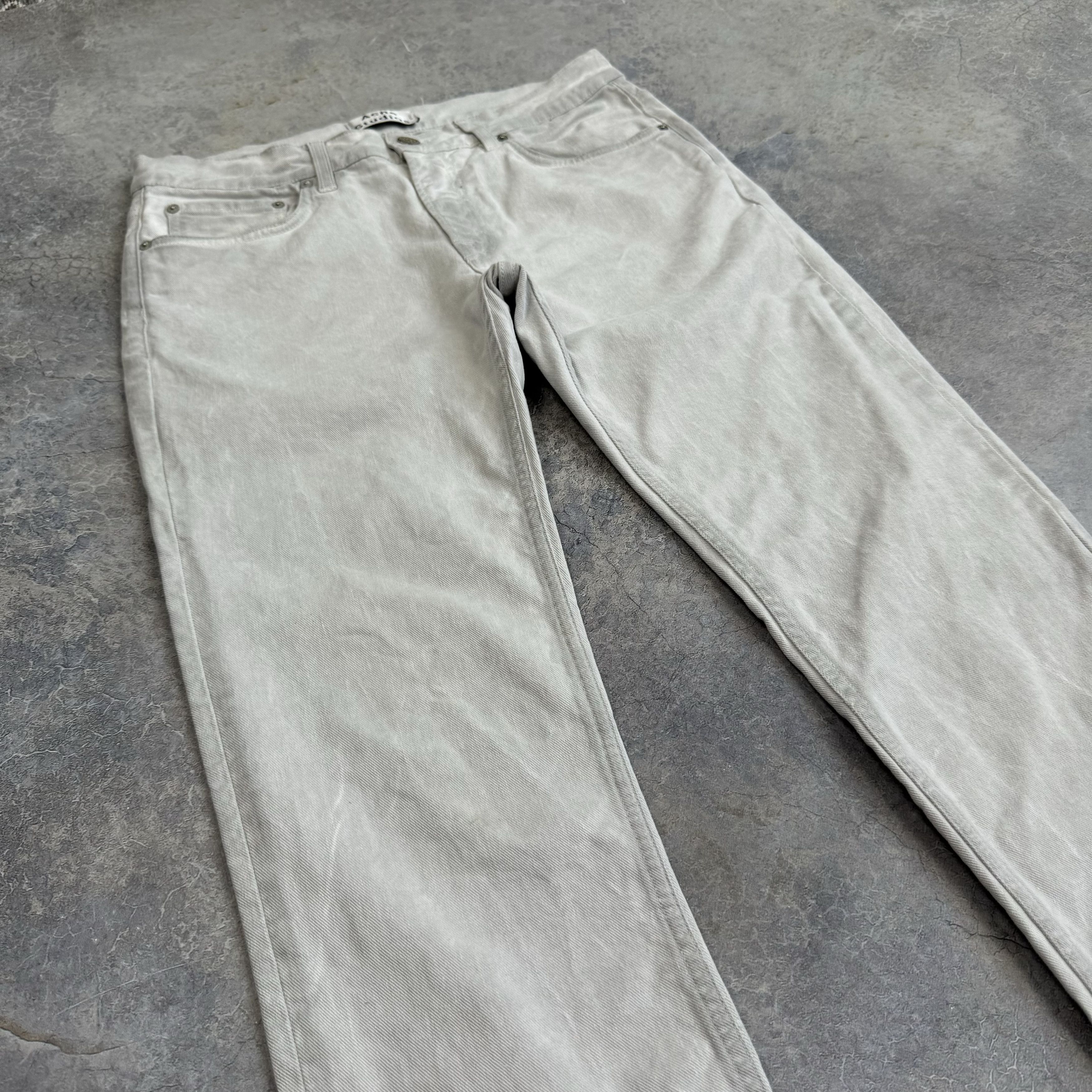 Acne Studios ACNE STUDIOS ACE KANE BURNISHED DENIM JEANS SIZE 32x32 Size US 36 / EU 52 - 4 Thumbnail
