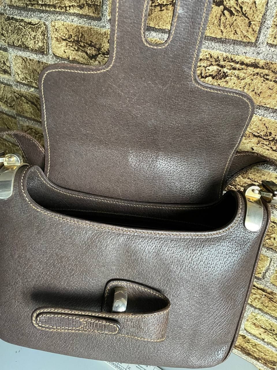 Gucci Gucci Boutique Vintage Leather Shoulder Bag Size ONE SIZE - 5 Thumbnail