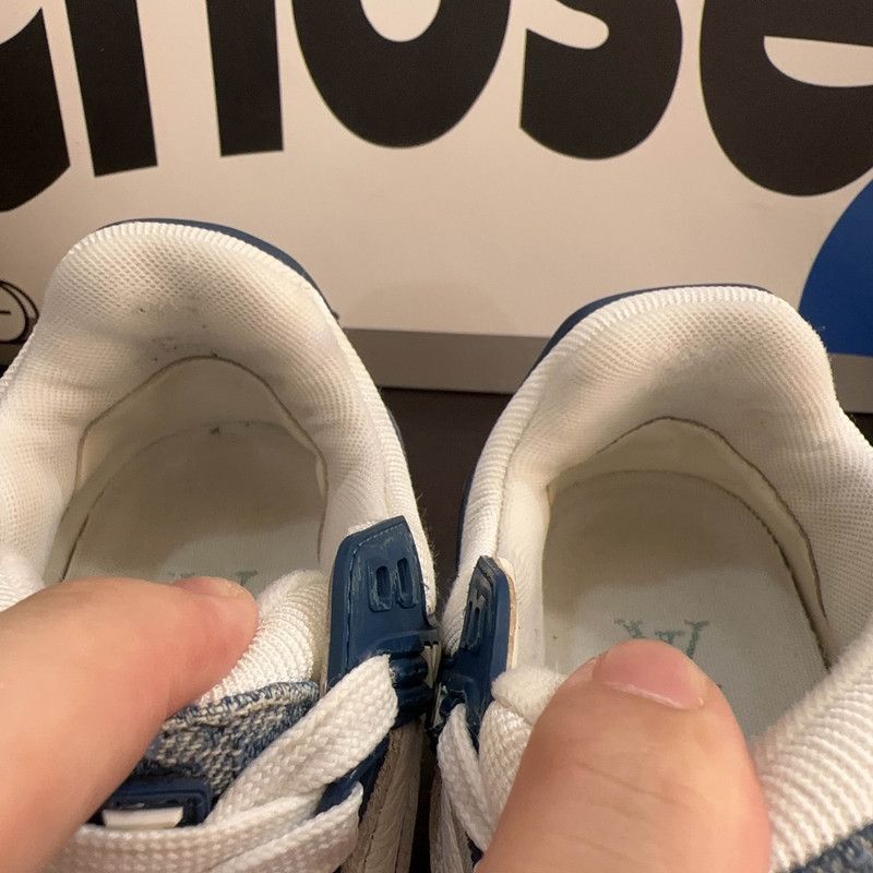 Louis Vuitton Louis Vuitton Denim Low-Top Trainer Sneakers -2508 Size US 5 / EU 37 - 7 Thumbnail