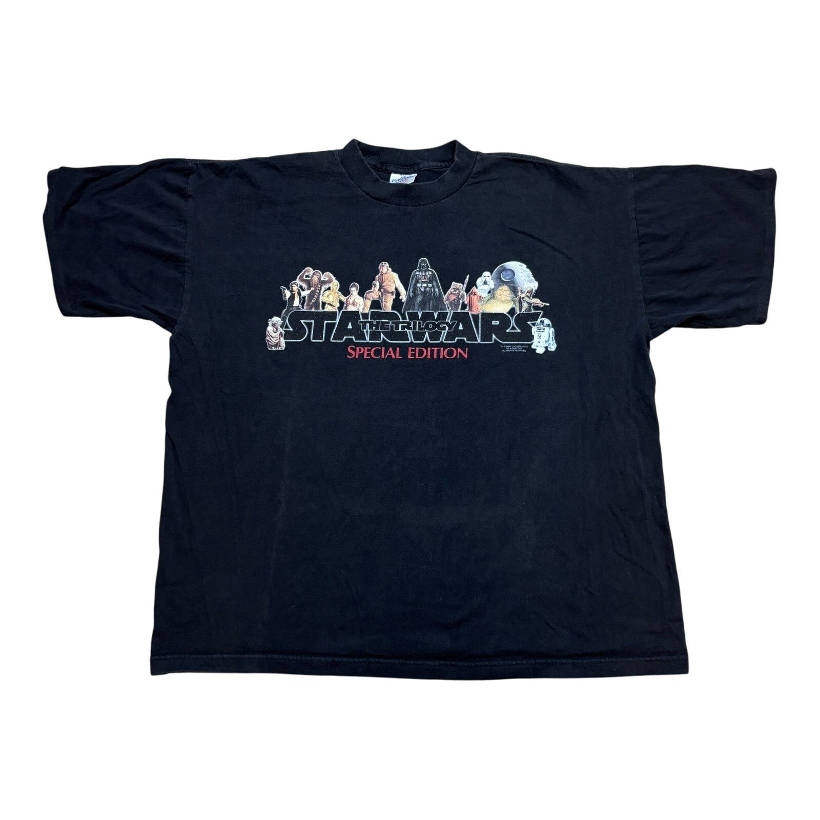 Star Wars × Vintage Vintage 1997 Star Wars The Trilogy Special Edition Shirt XL Size US XL / EU 56 / 4 - 1 Thumbnail