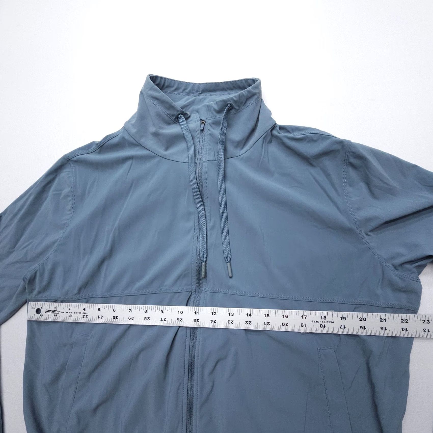 Vintage Kirkland Signature Jacket Blue Full Zip City Casual Travel Womens Large Active Outdoor Lightweight Pockets Stretch Full Zip Size L / US 10 / IT 46 - 5 Thumbnail