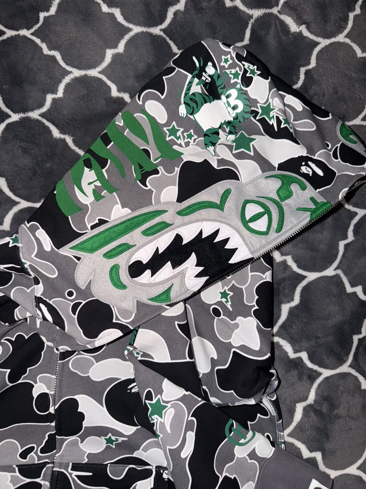 Bape (M) Bape x Hidden NY Psyche Camo Tiger Hoodie Size US M / EU 48-50 / 2 - 6 Thumbnail