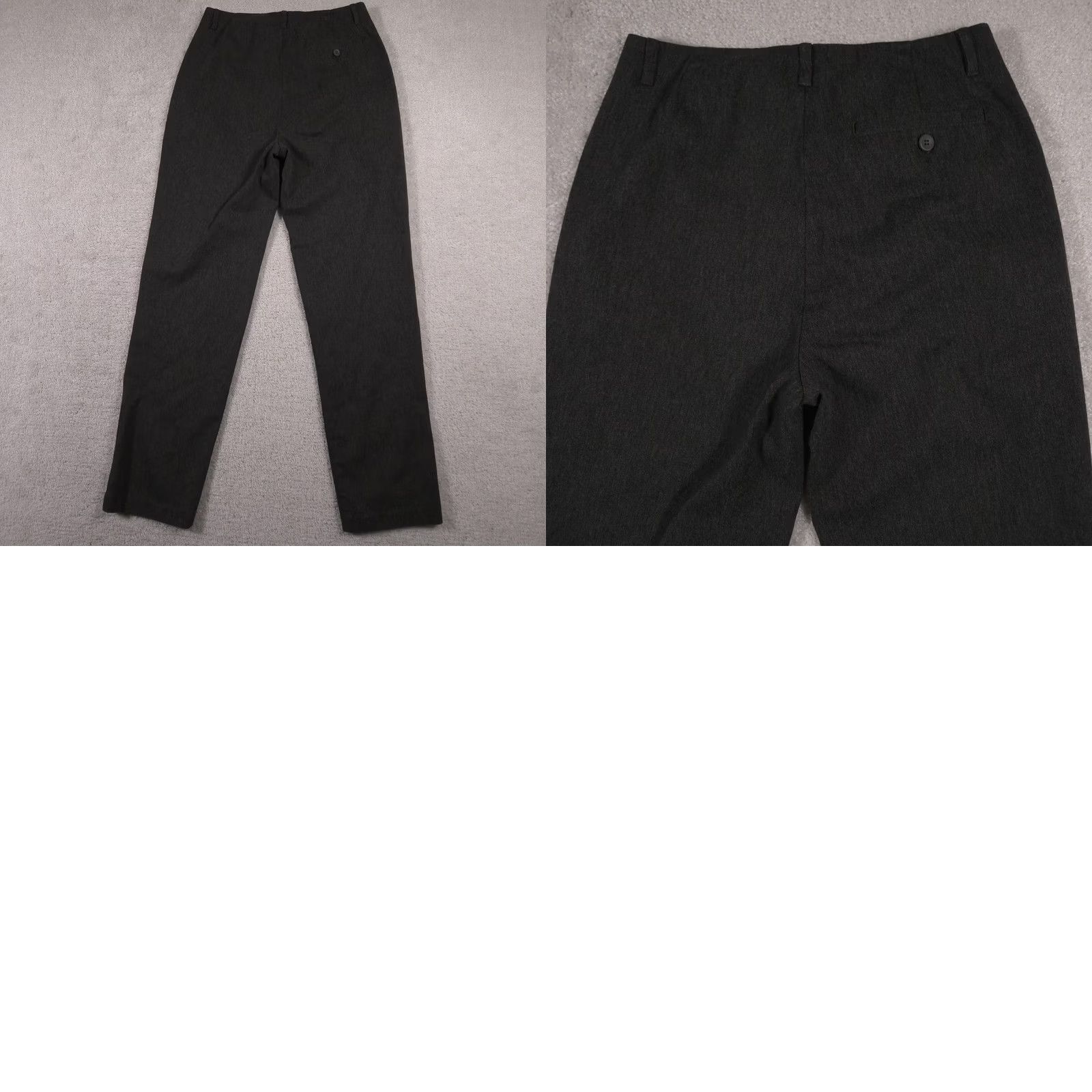Dockers Dockers Pants Womens 6 Medium Gray Stretch Straight Dress Pants Career Recoded Cotton Blend Size 28" / US 6 / IT 42 - 9 Thumbnail
