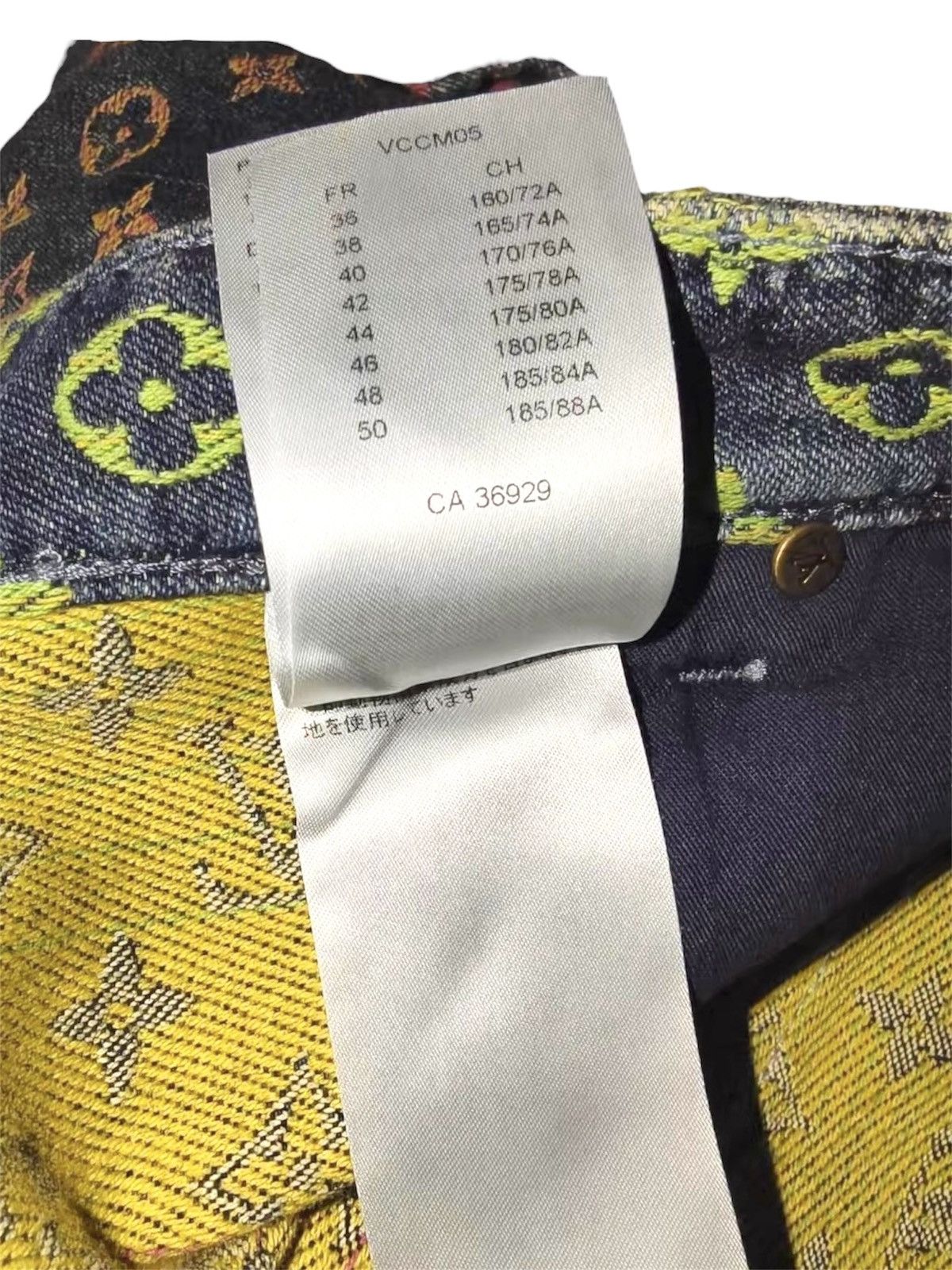 Louis Vuitton Louis Vuitton 32 Rainbow Monogram Denim Short Size US 32 / EU 48 - 8 Thumbnail