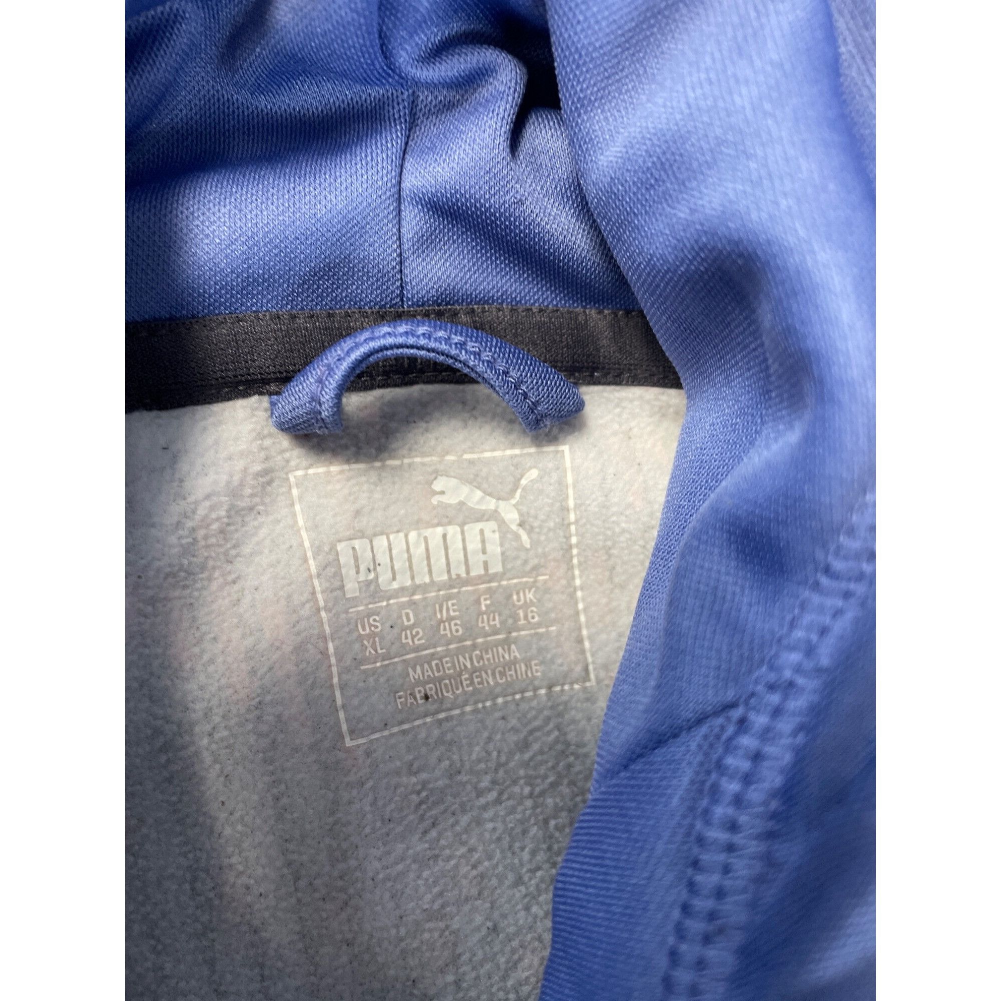 Puma Puma Mens Blue Red Digital Print Pullover Hoodie Sweatshirt Size US XL / EU 56 / 4 - 6 Thumbnail