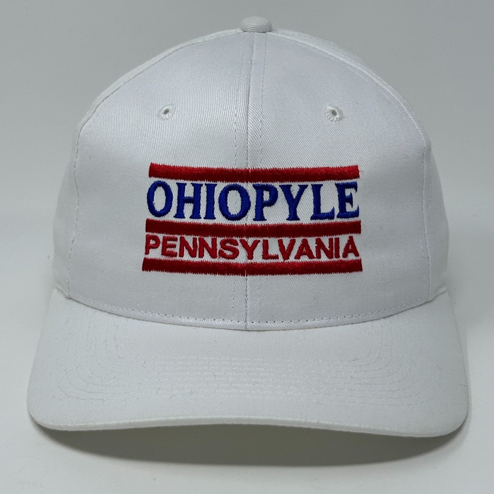 Vintage Vintage 90s Ohiopyle Pennsylvania Hat Baseball Cap 3 Bar Size ONE SIZE - 1 Thumbnail