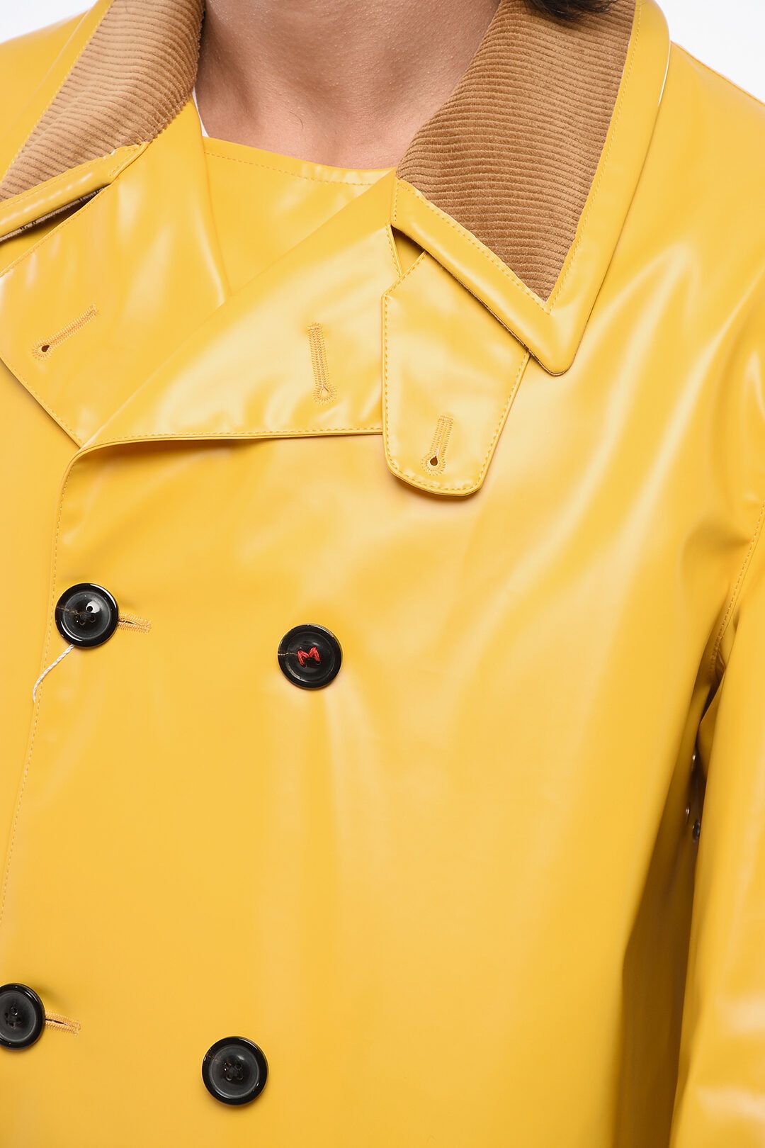 Maison Margiela og1mm0825 Waterproof Trench Coat in Yellow Size US S / EU 44-46 / 1 - 3 Thumbnail