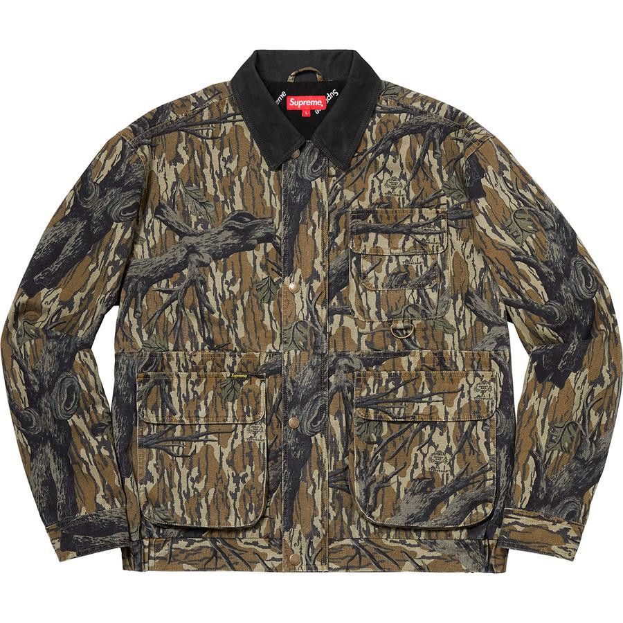 Supreme 🔥 Supreme® x Mossy Oak® RARE Leather Collar Field Jacket Size US XL / EU 56 / 4 - 1 Thumbnail