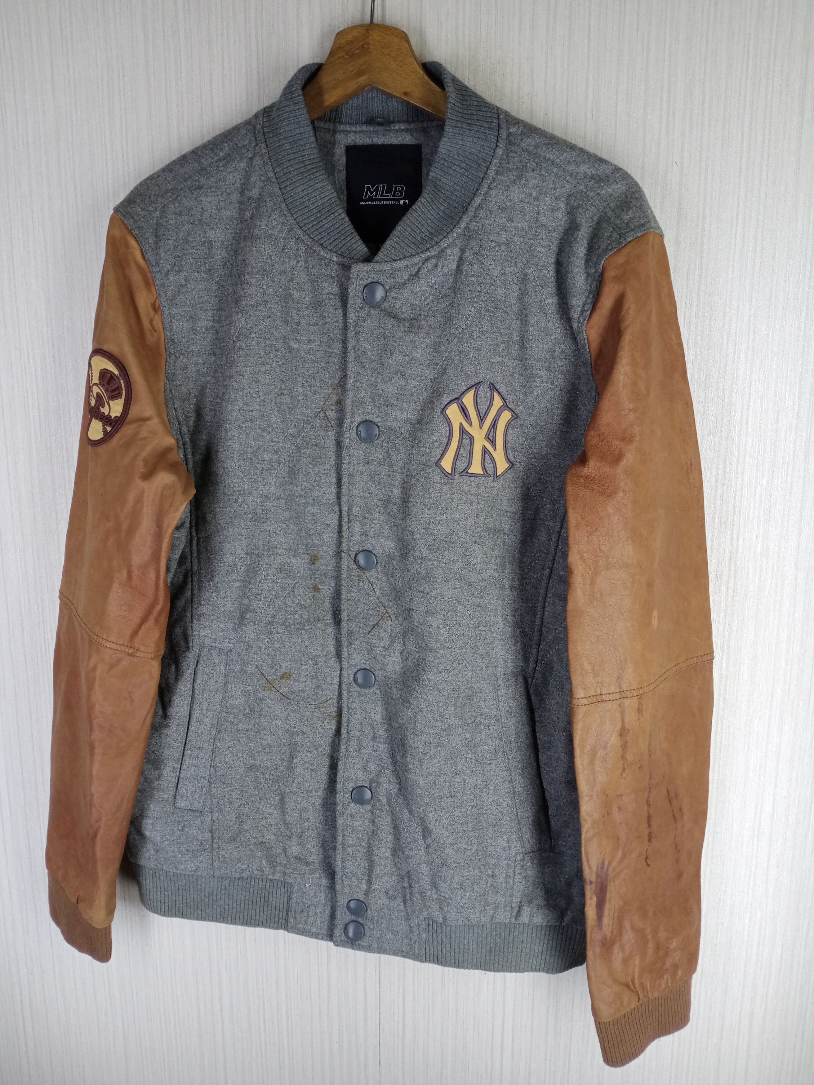 New York Yankees Rare Vintage New York Yankees MLB Varsity Jacket Size US M / EU 48-50 / 2 - 3 Thumbnail