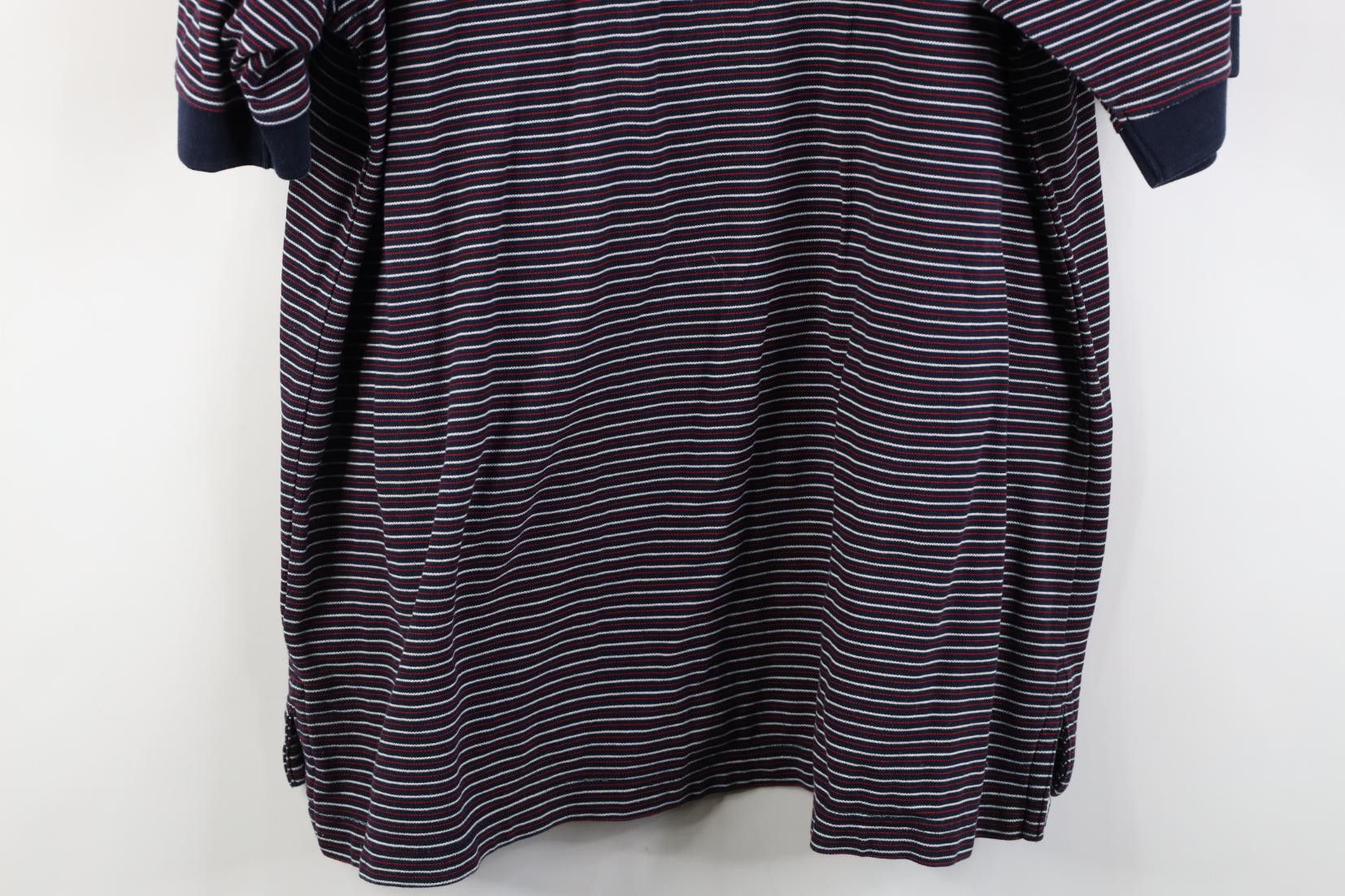 Vintage Vintage Y2K 2003 US Open Olympia Fields Striped Polo Shirt Size US L / EU 52-54 / 3 - 12 Thumbnail