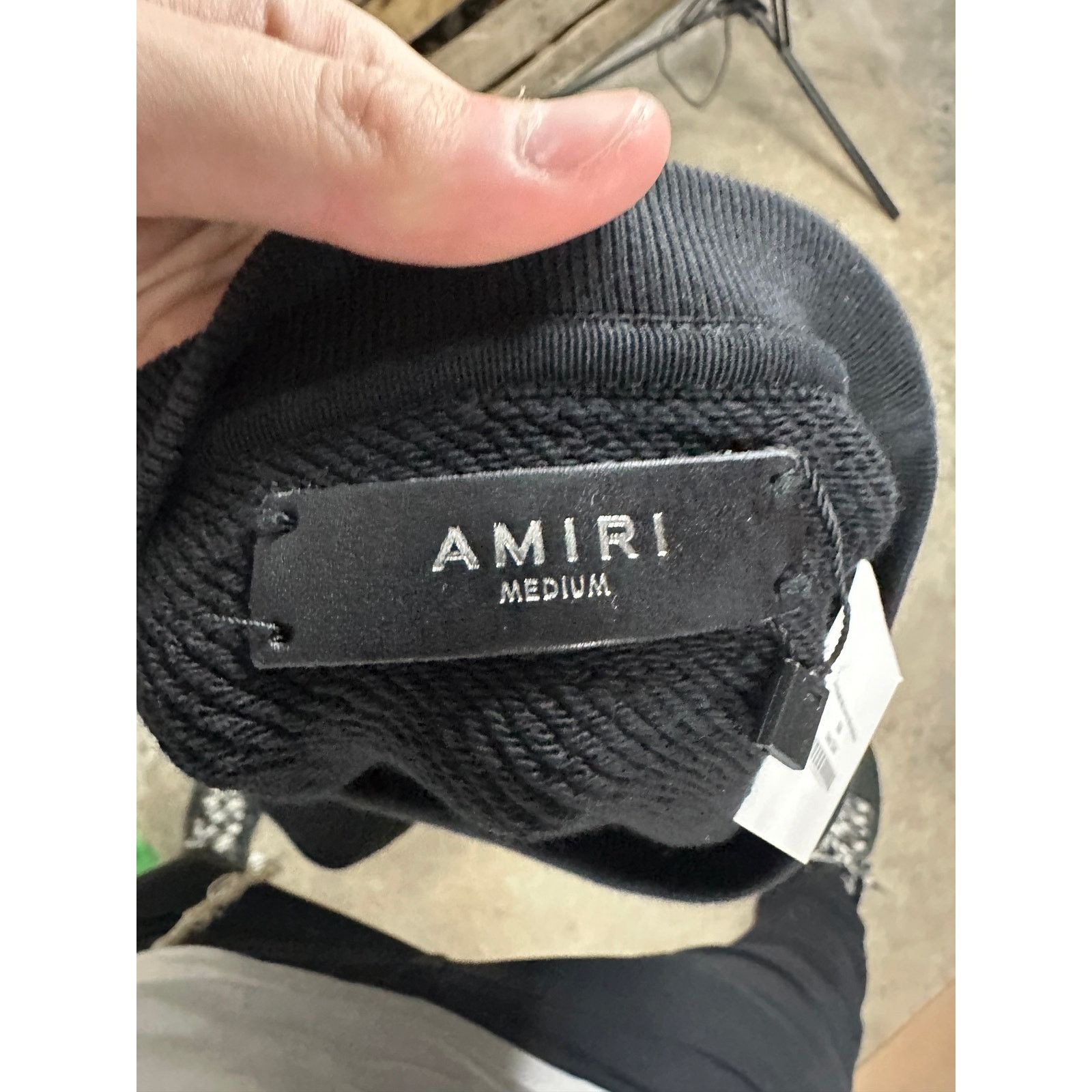 Amiri Amiri Beverly Hills Crewneck Black Multi Used Medium Size US M / EU 48-50 / 2 - 3 Thumbnail