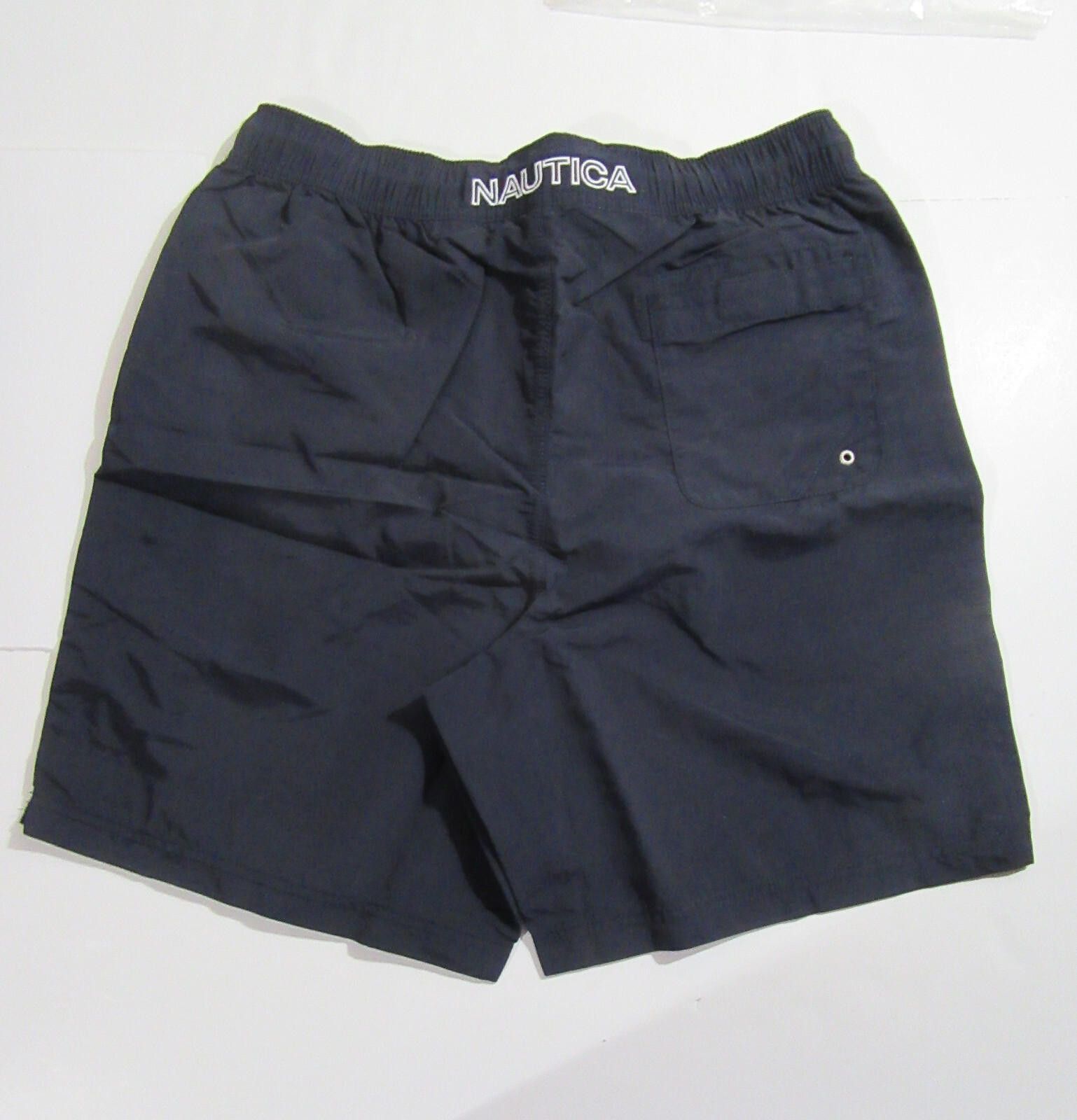 Nautica Nautica Quick Dry Mens Swim Trunks Navy Blue Size Small NWT Size US 30 / EU 46 - 2 Thumbnail
