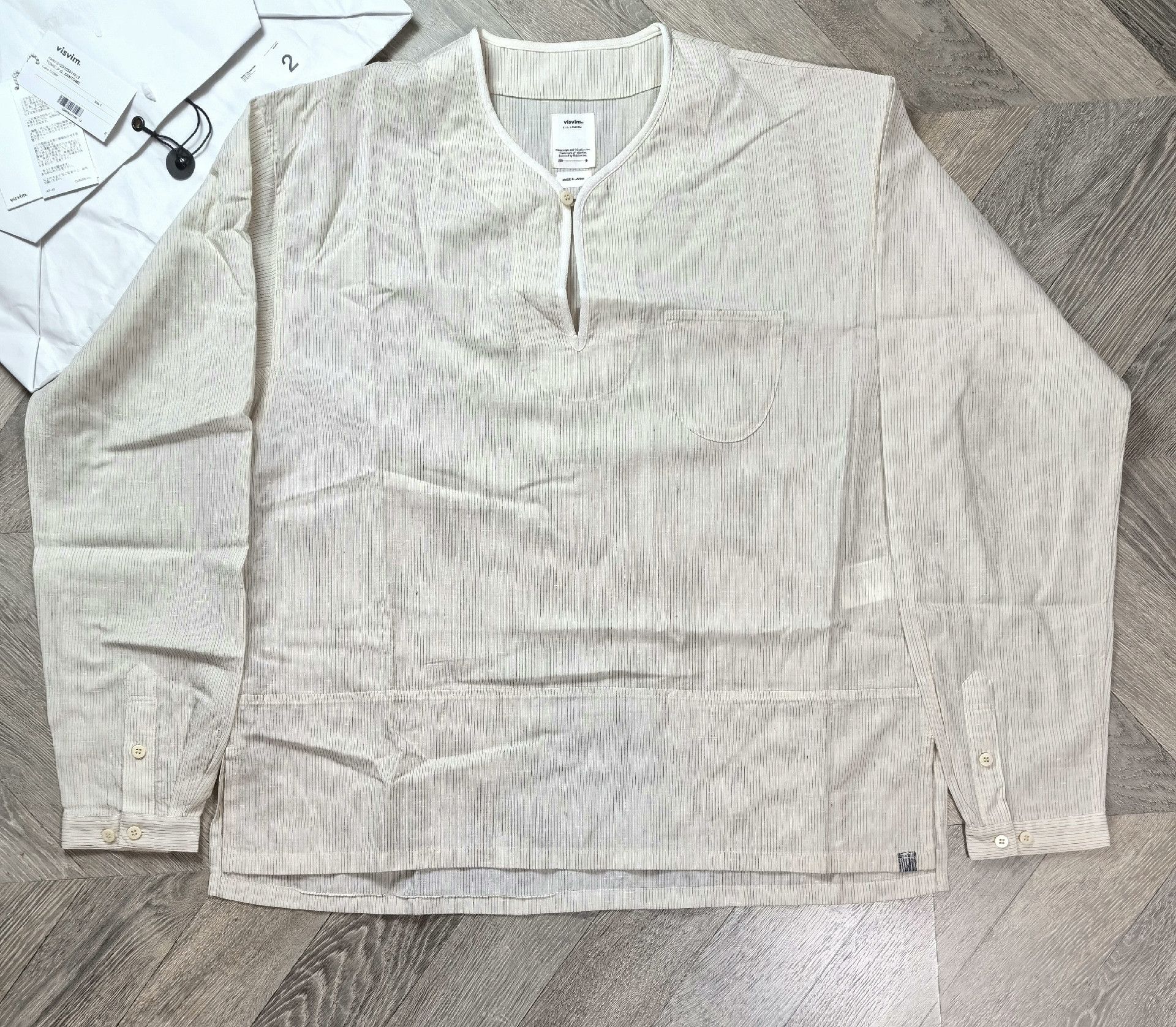 Visvim visvim 23SS Santome Tunic Shirt Size US M / EU 48-50 / 2 - 1 Thumbnail