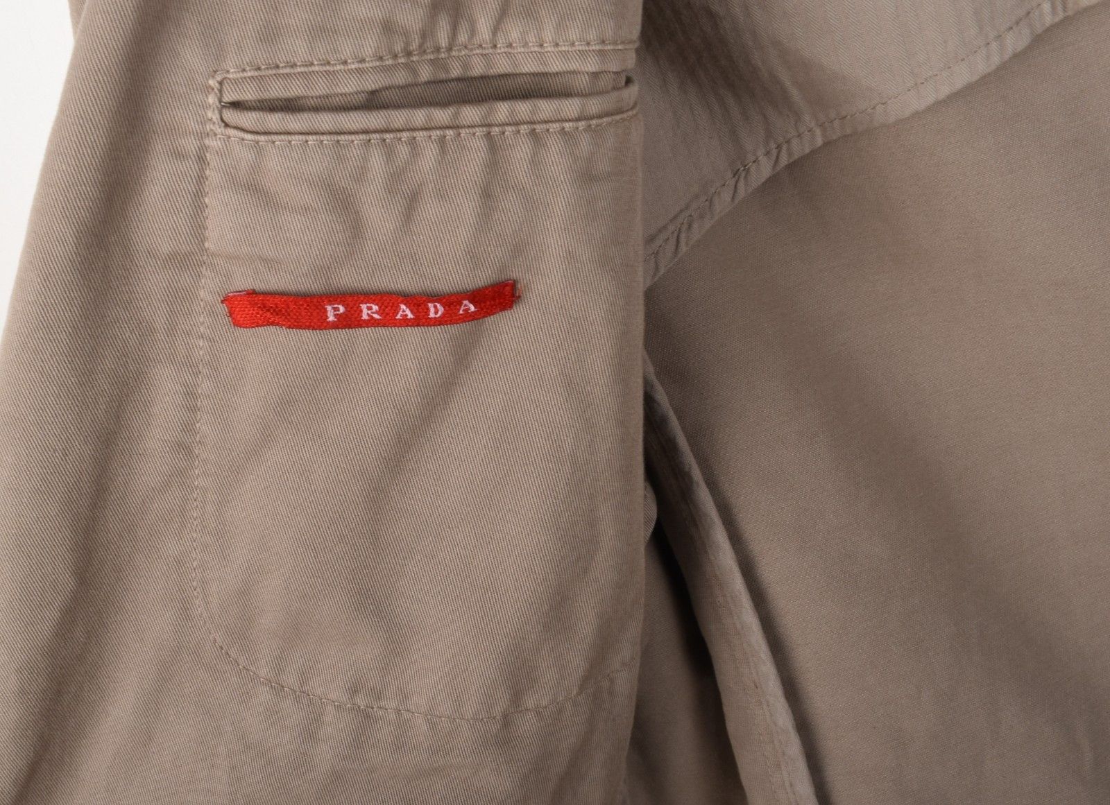 Prada Original Prada Men Cotton Blazer Jacket Size 52 UK42 H5471 Size 42R - 4 Thumbnail