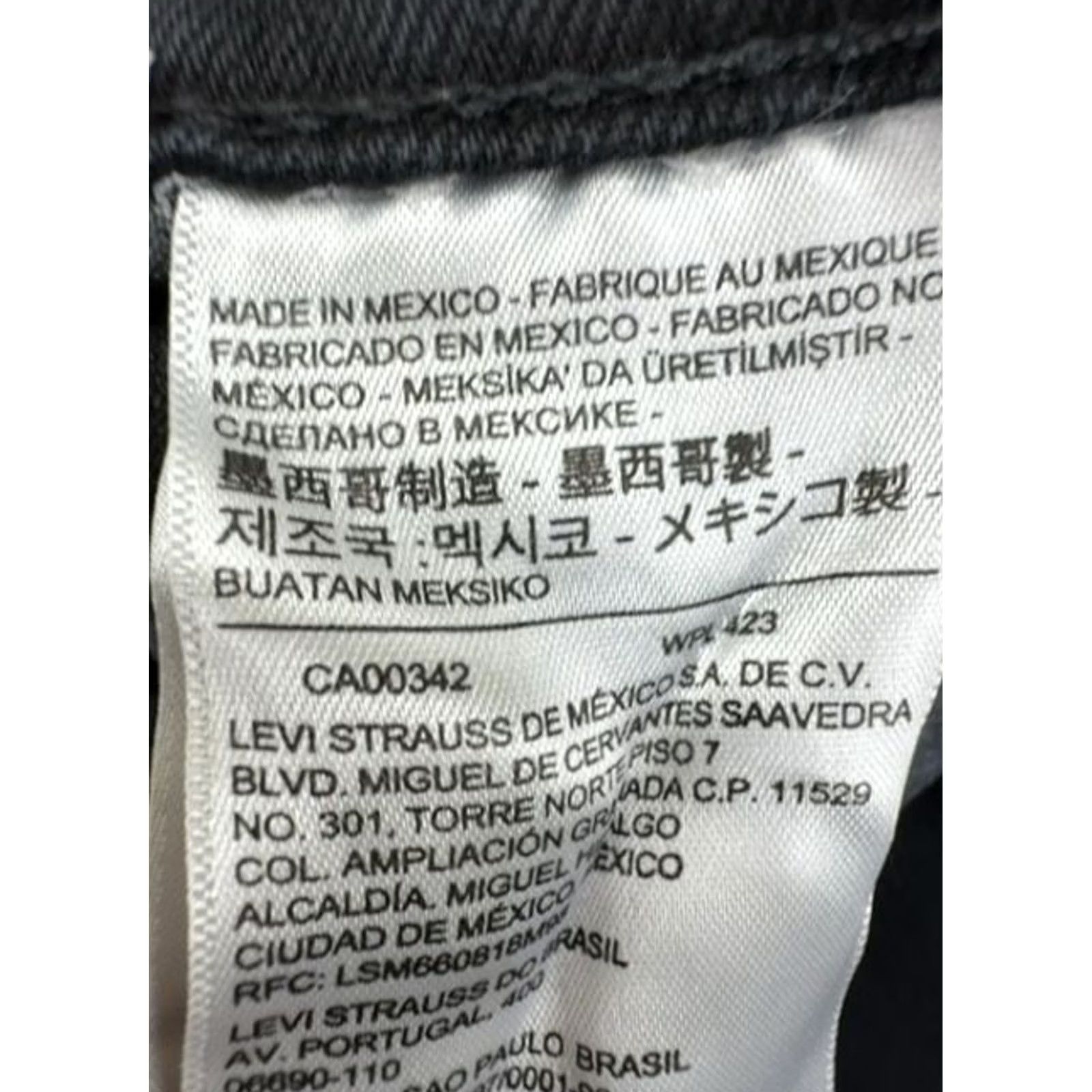 Levi's Levi's Men's 512 Slim Taper Jeans Dark Navy 34x34 Size US 34 / EU 50 - 4 Thumbnail