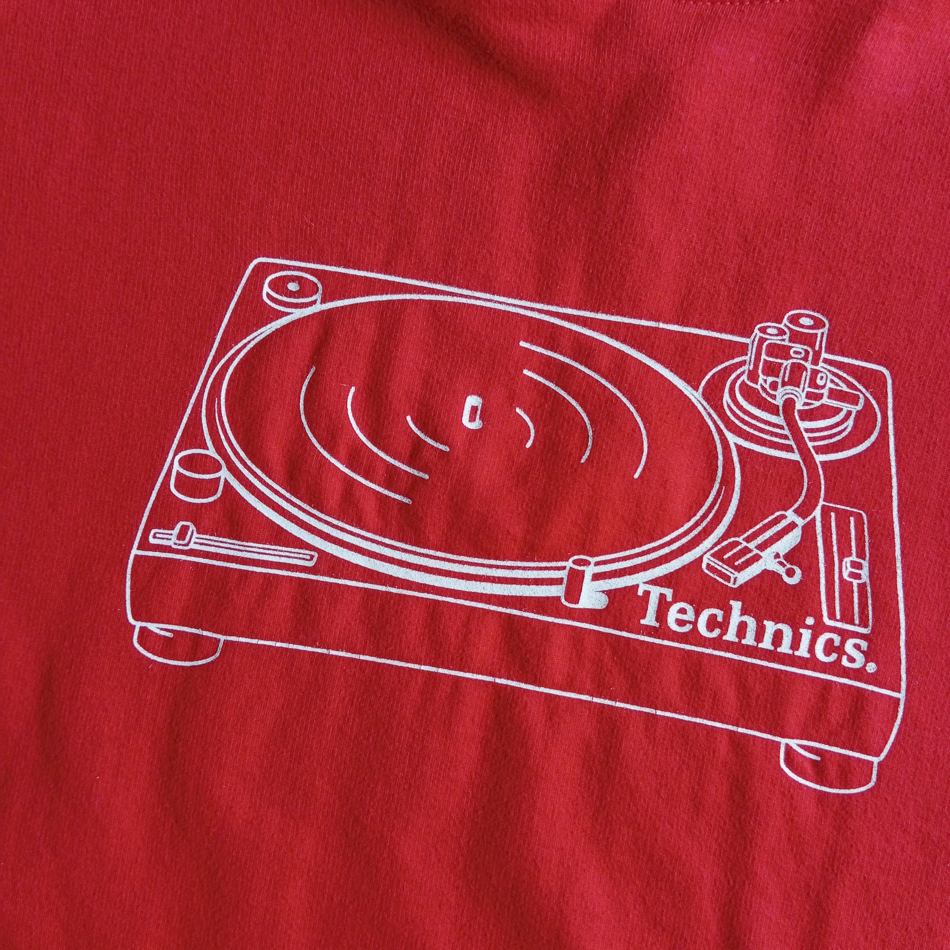 Band Tees vintage technics turntable DJ hoodies Size US L / EU 52-54 / 3 - 3 Thumbnail