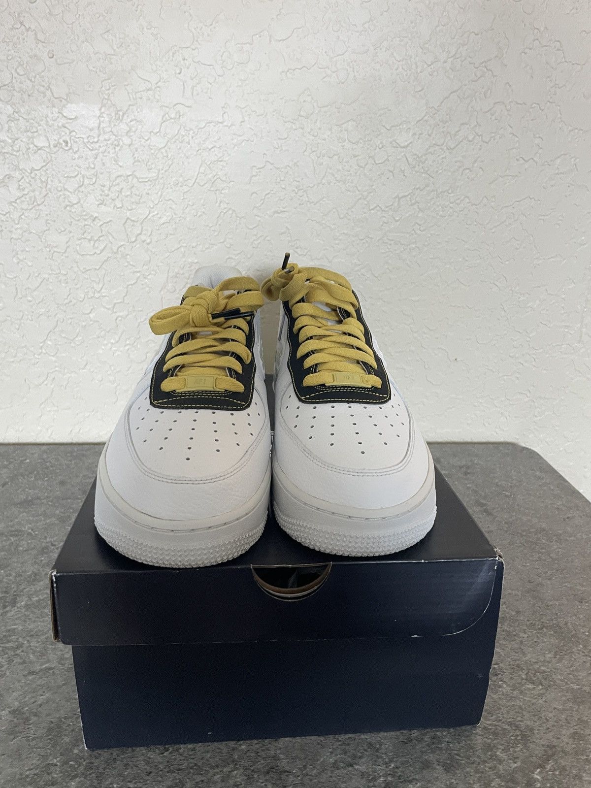 Nike AF-1 07 LV8 (Gold Link Zebra) Size US 10 / EU 43 - 2 Thumbnail