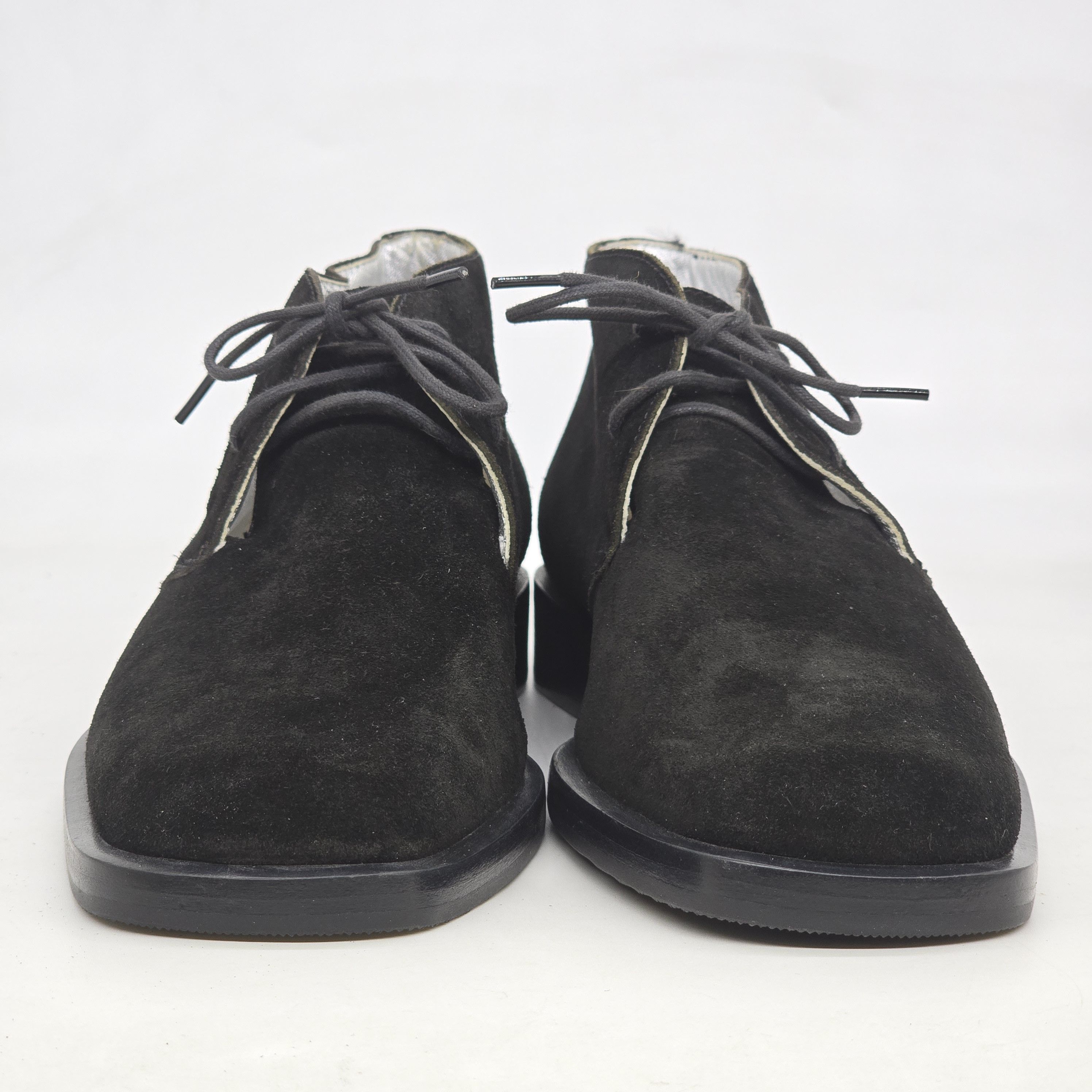 Chanel Chanel - AW01 Logo Embossed Suede Ankle Boot Size US 7.5 / IT 37.5 - 2 Thumbnail