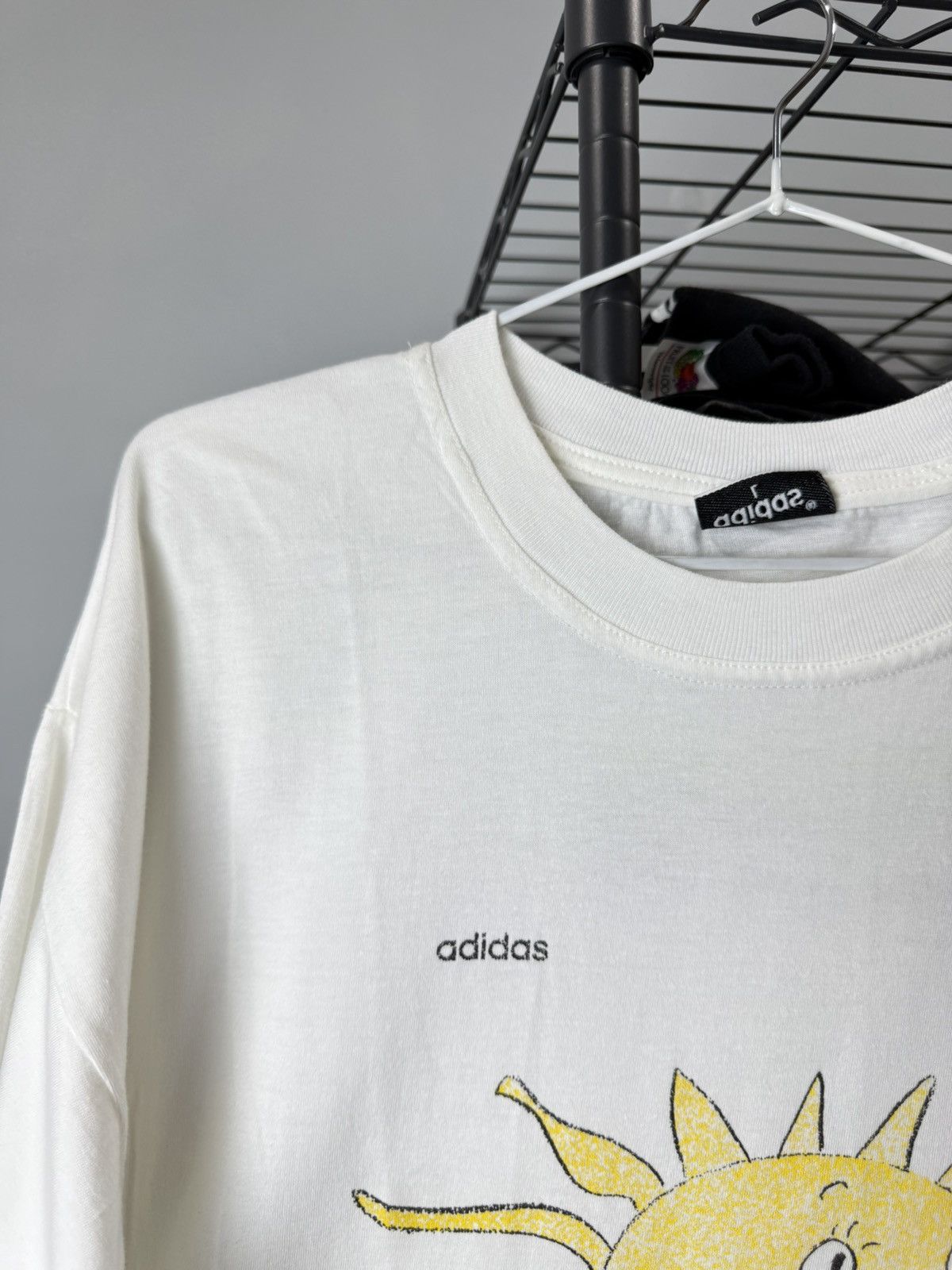 Adidas 💥Rare! Vintage 1995 Adidas Marathon T Shirt Retro Size US L / EU 52-54 / 3 - 3 Thumbnail