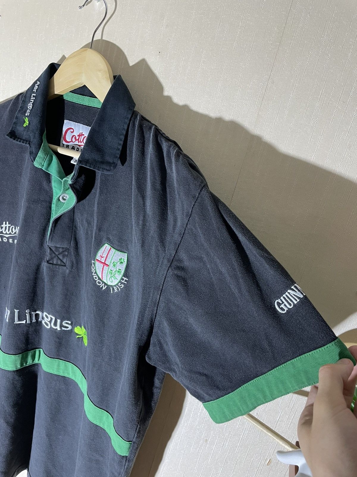 Cotton Traders × Vintage Cotton Traders London Irish 1999 vintage rugby jersey Size US M / EU 48-50 / 2 - 5 Thumbnail