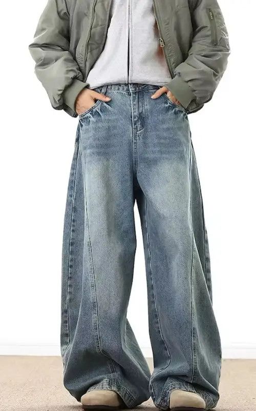 Japanese Brand Kawashima x Miwa Baggy Striped Size US 33 - 2 Thumbnail