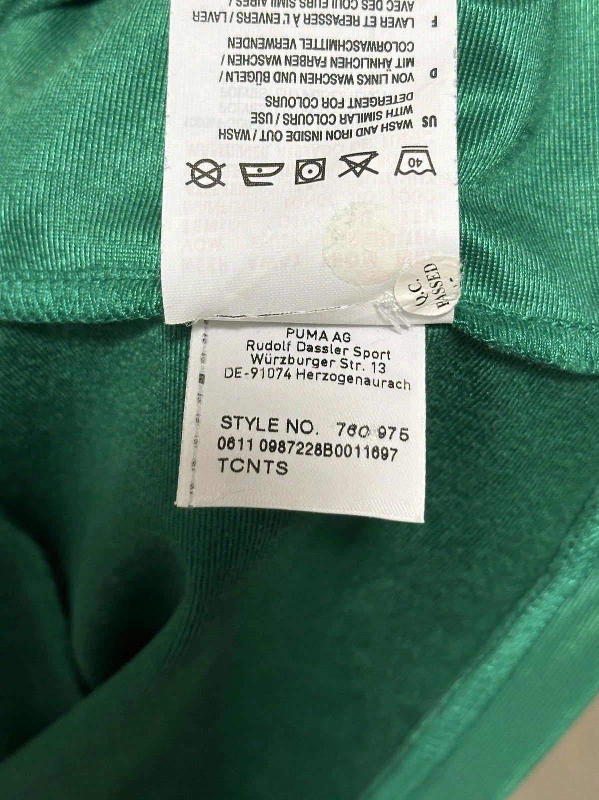 Puma National Team Ireland 2011 World Cup Rugby Jersey T-Shirt Size US L / EU 52-54 / 3 - 10 Thumbnail