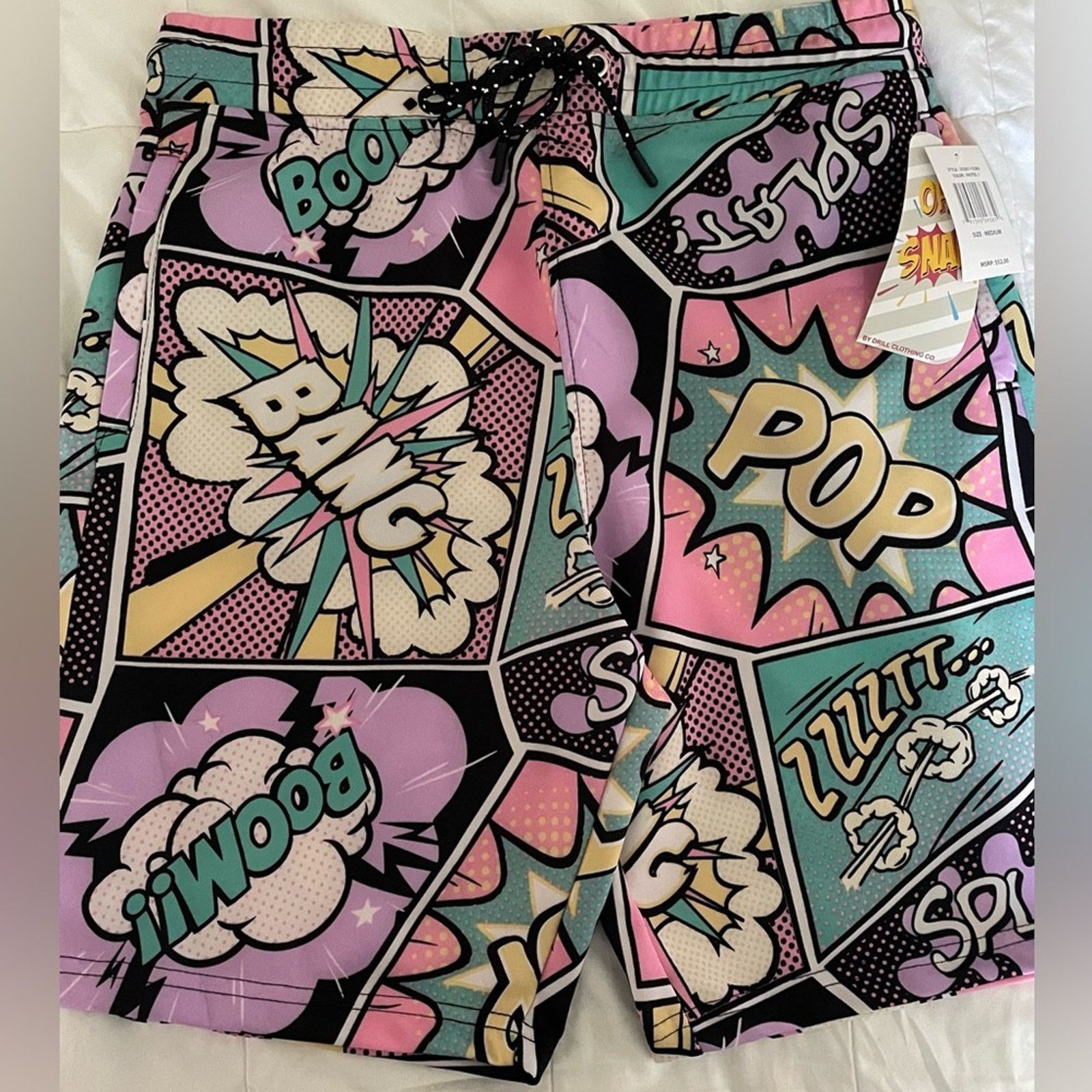 Other NWT Drill Clothing Company Board Shorts Swim Trunks Size Med Size US 34 / EU 50 - 1 Thumbnail