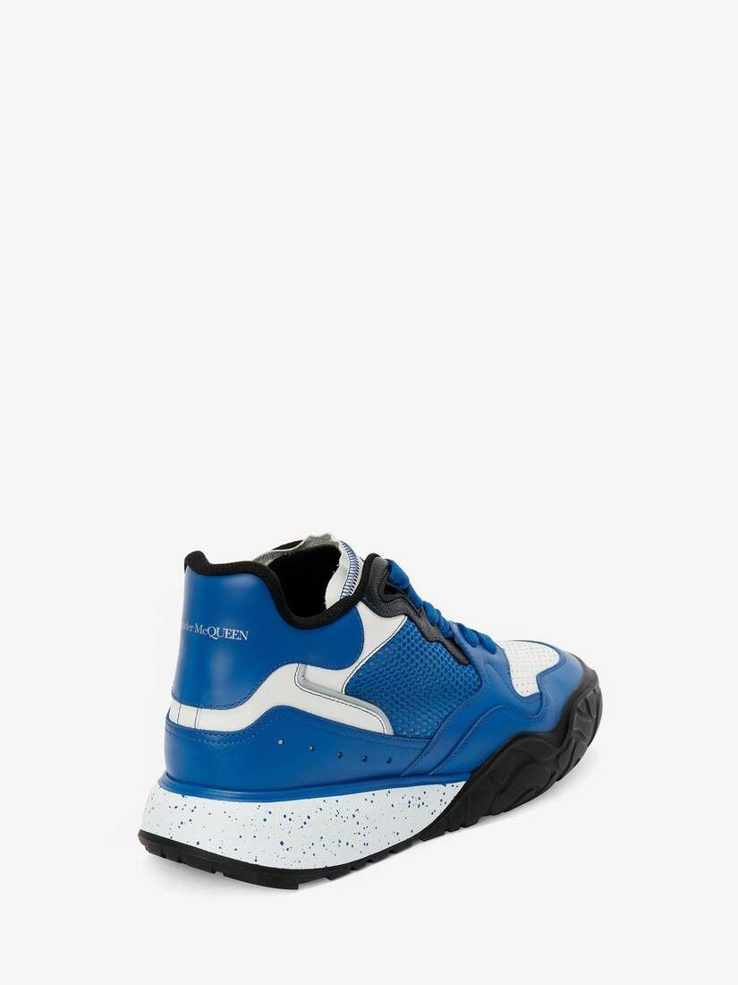 Alexander McQueen o1w1db10725 Court Trainer in Blue Size US 10 / EU 43 - 2 Thumbnail