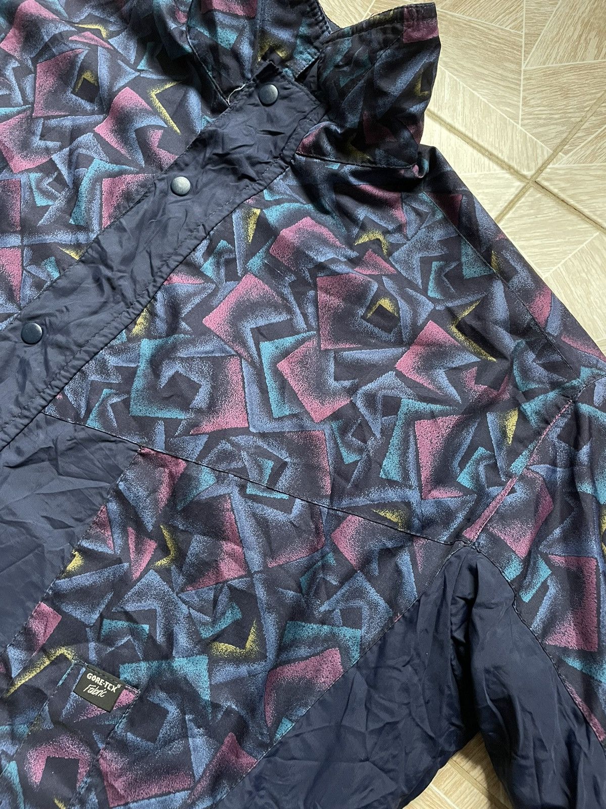 Goretex × Vintage 90s Sunderland Of Scotland Vintage Gore Tex Golf Windbreaker Size US L / EU 52-54 / 3 - 5 Thumbnail