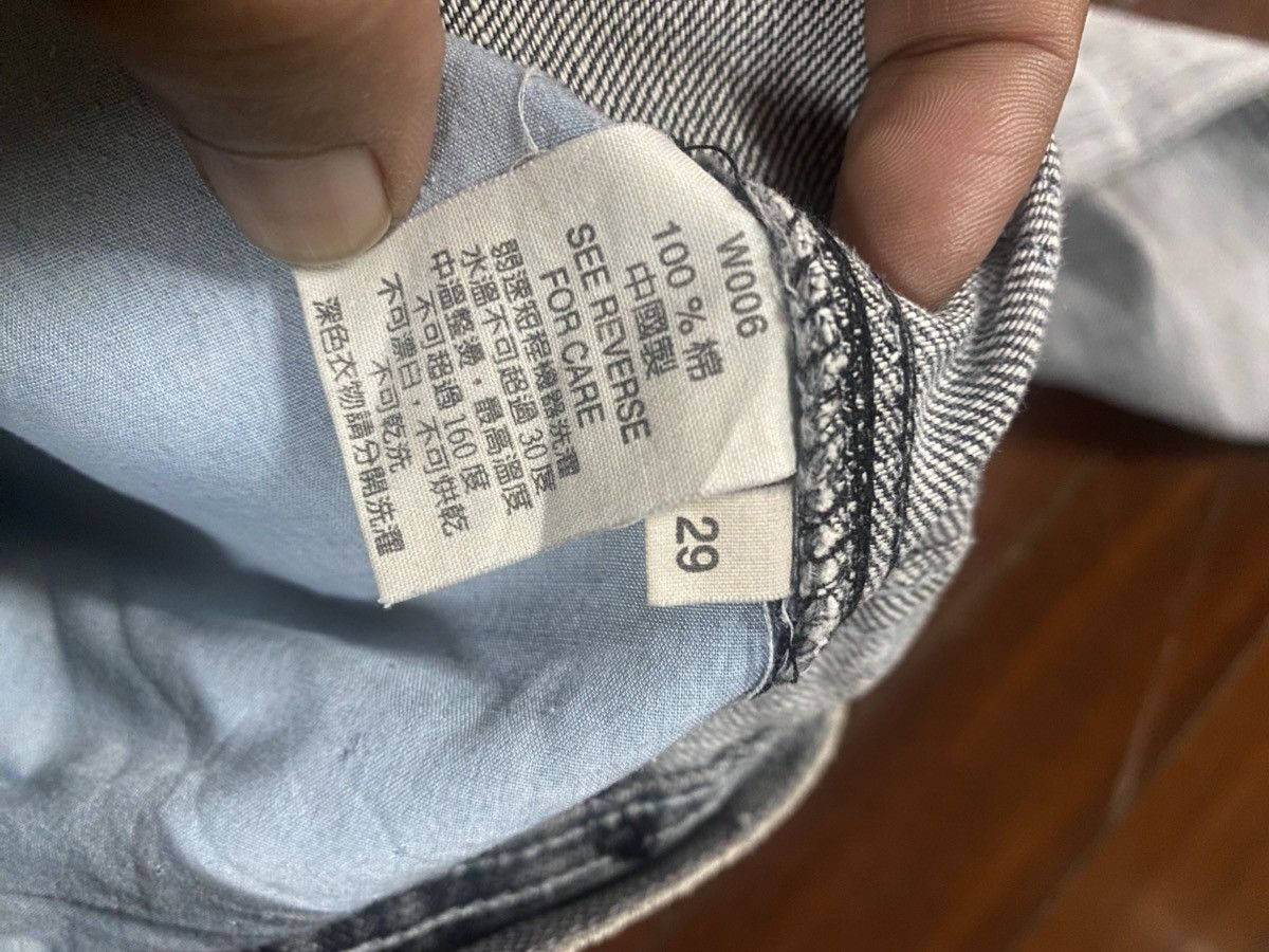 If Six Was Nine Flare Jeans netmen Clawmark Distress Faded Denim Size US 30 / EU 46 - 18 Thumbnail