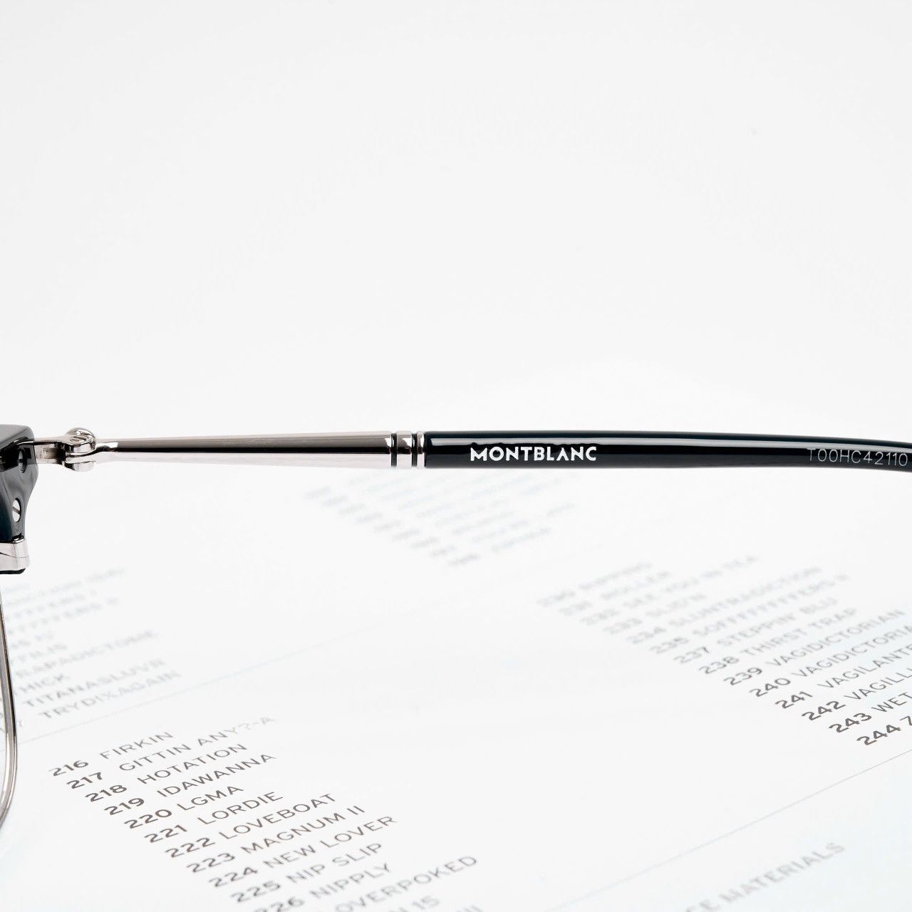 Montblanc MONTBLANC MB0243O 001 GLASSES Size ONE SIZE - 4 Thumbnail