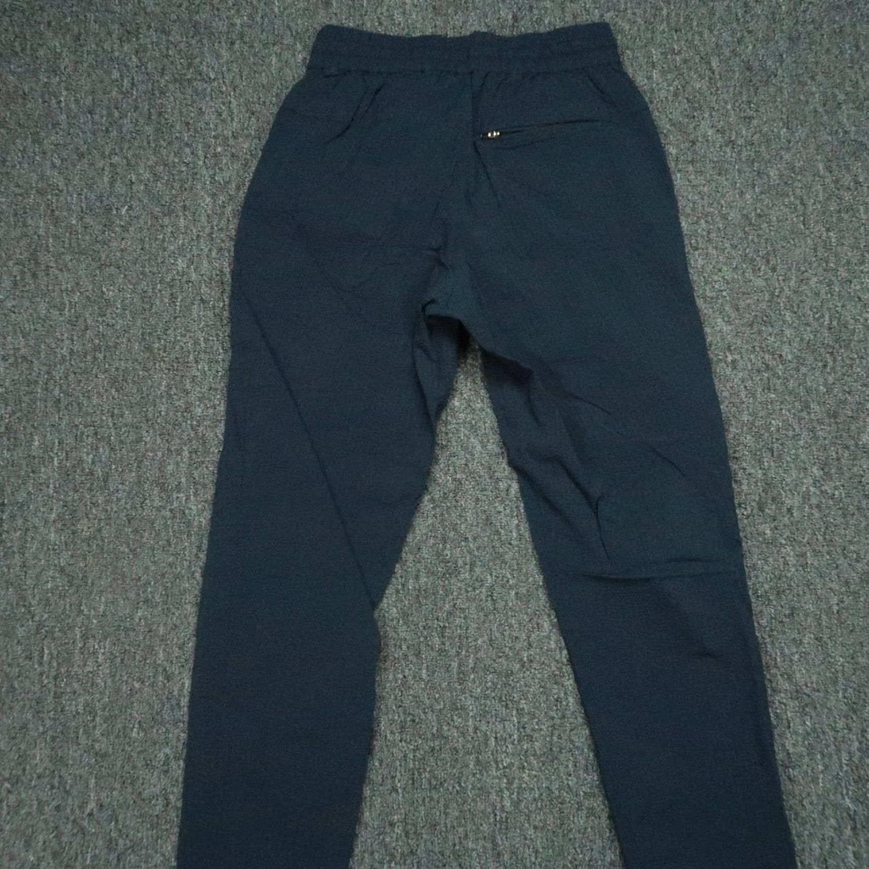 Lululemon Lululemon Pants Mens S Blue Bowline Seersucker Lightweight Zip Pocket Athletic Straight Inseam 30 in Track Pants Size US 29 - 3 Thumbnail