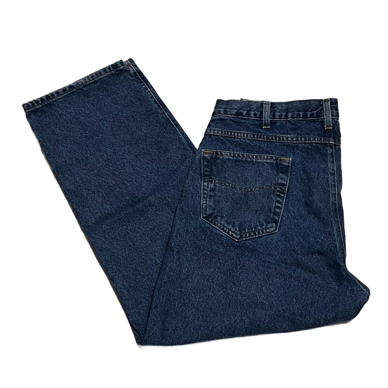Carhartt Carhartt Men's Relaxed Fit B160DST Denim Jeans Size 38x30 Size US 38 / EU 54 - 2 Thumbnail