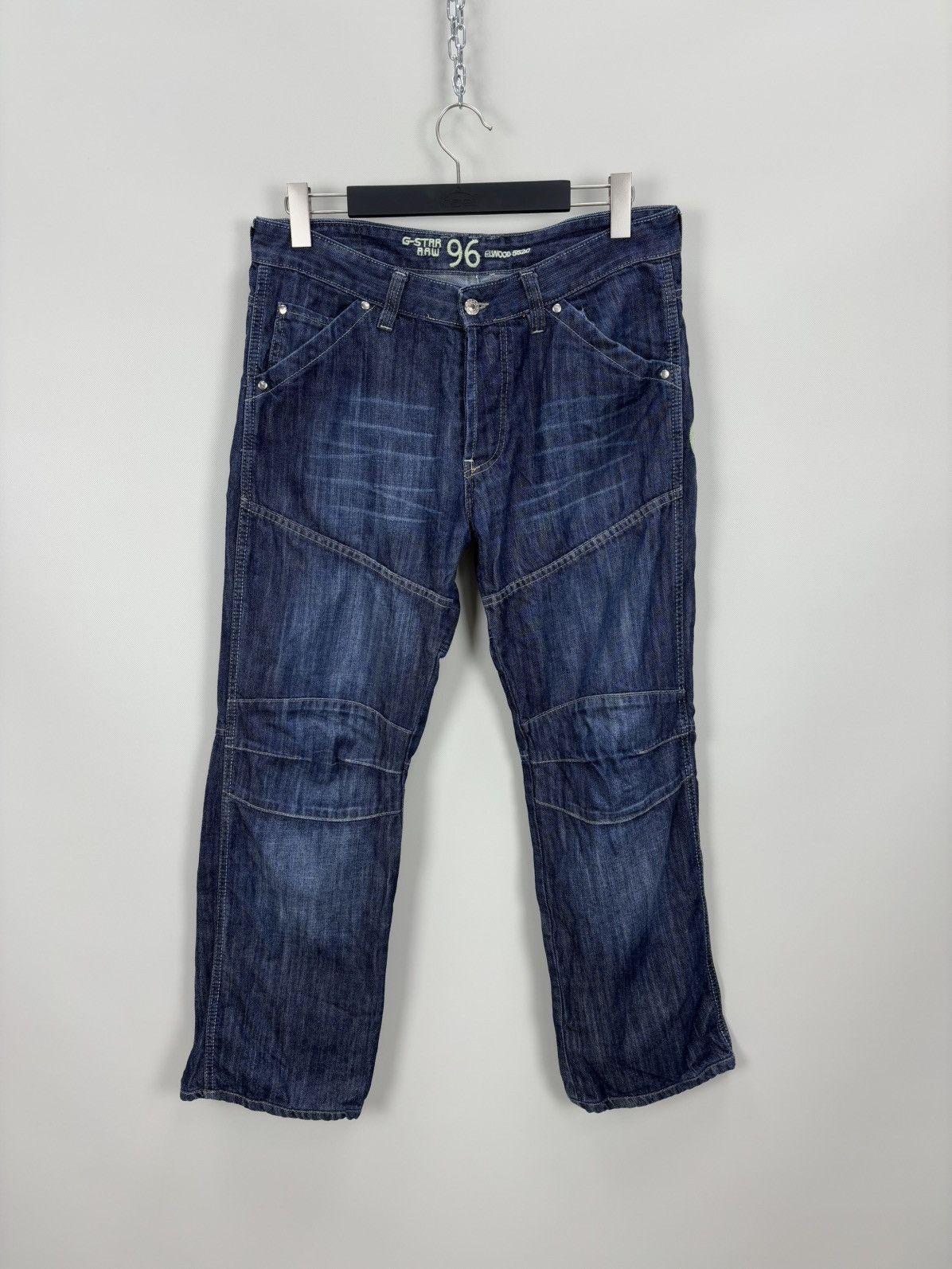 G-Star Mens jeans G Star Raw Size 33x34 Color Blue Size US 33 - 1 Thumbnail