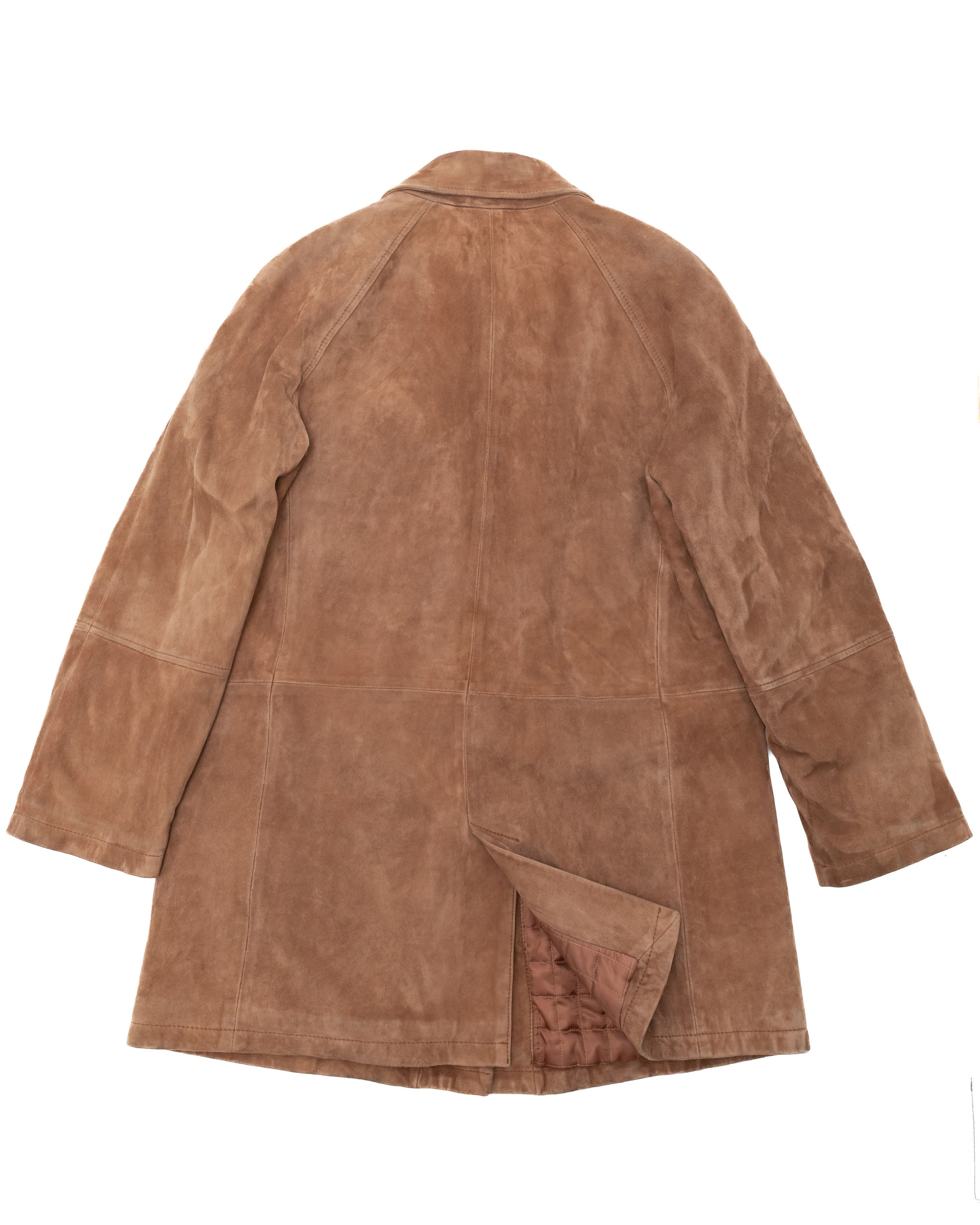 Mandelli ENRICO MANDELLI 2,7k$ Suede Coat Size M / US 6-8 / IT 42-44 - 3 Thumbnail