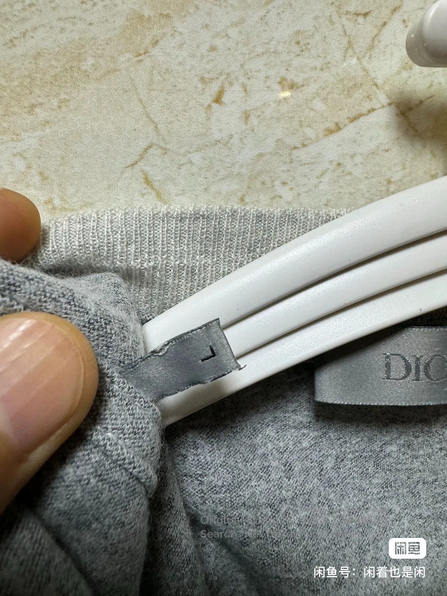 Dior Dior Slogan Logo Pocket Short Sleeve. Size US L / EU 52-54 / 3 - 4 Thumbnail