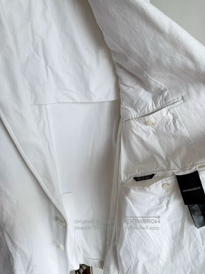 Ann Demeulemeester Ann Demeulemeester 36 denim streamer suit Size S / US 4 / IT 40 - 7 Thumbnail