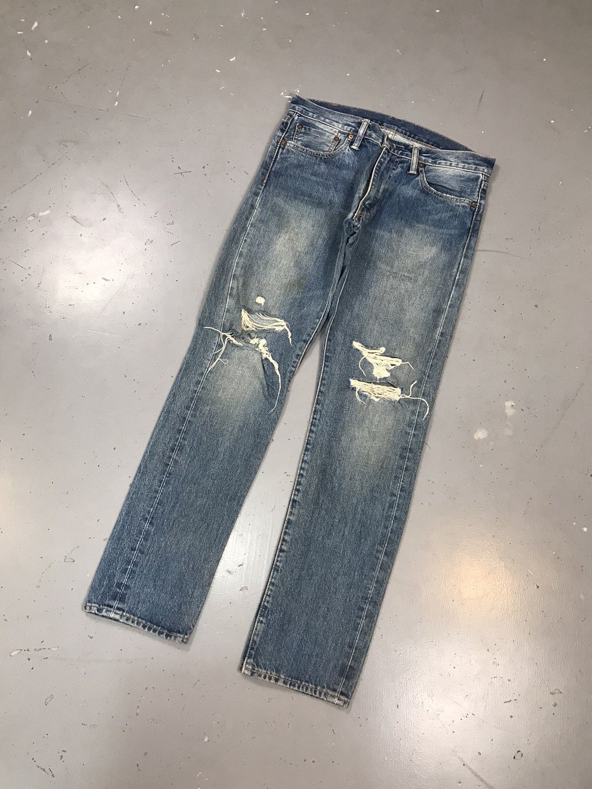 Levi's × Vintage Vintage Levi’s Strauss & co salvage 511 red tab denim Size US 33 - 3 Thumbnail