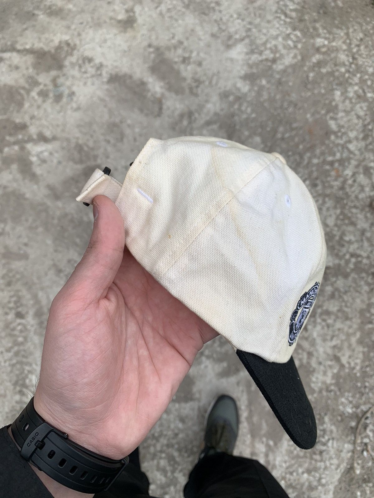 Nike × Vintage VINTAGE NIKE MANCHESTER UNITED SOCCER JERSEY HATS Y2K DRILL Size ONE SIZE - 6 Thumbnail