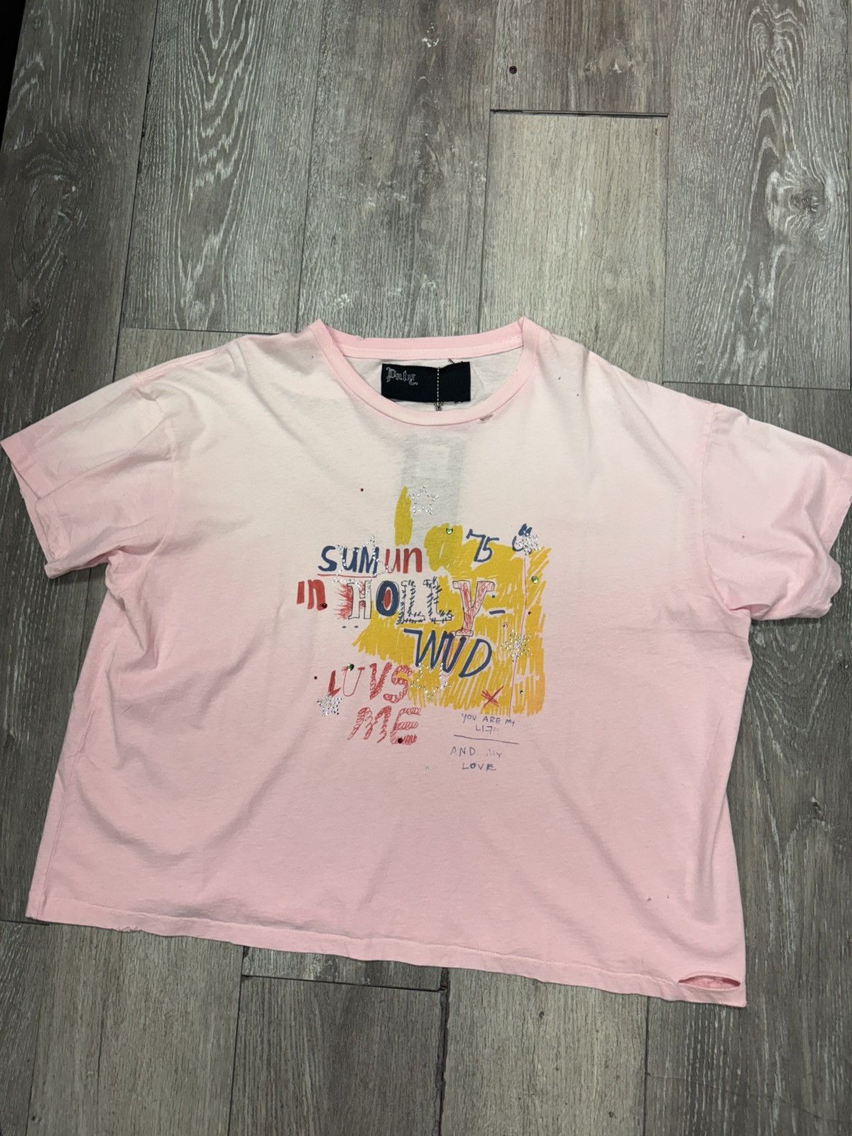 Paly Hollywood Paly Hollywood Sum 1 In Hollywood Luvs Me Tee Size US S / EU 44-46 / 1 - 1 Thumbnail