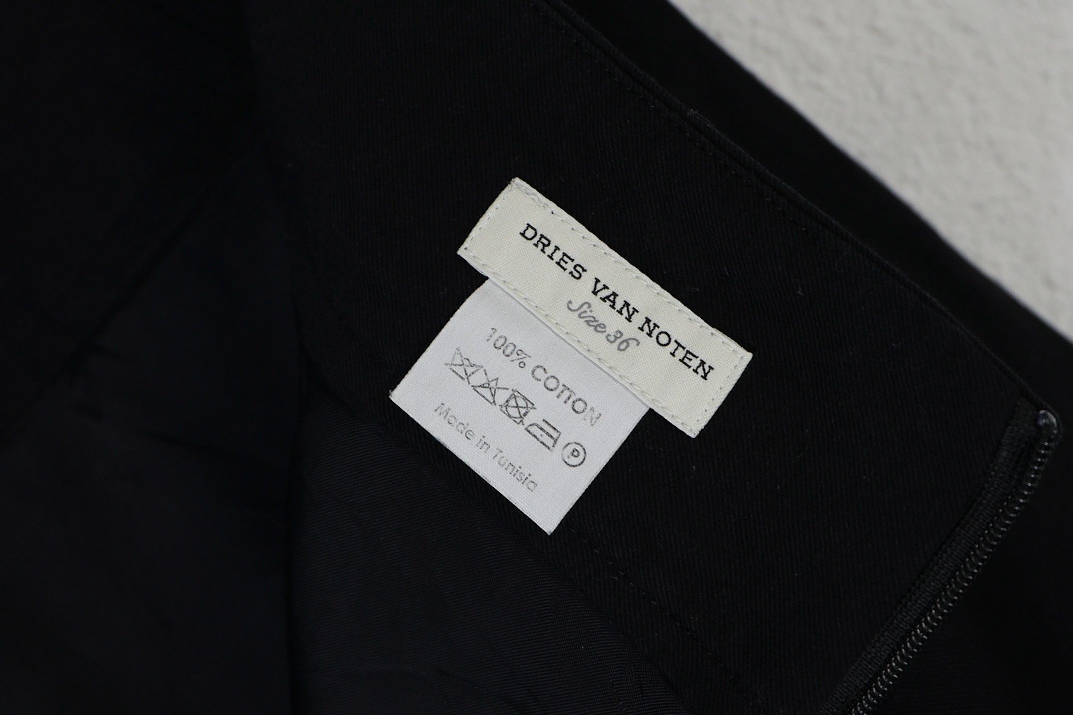 Dries Van Noten Womens Dries Van Noten Black Pockets Midi Skirt Size 25" / US 0 / IT 36 - 8 Thumbnail