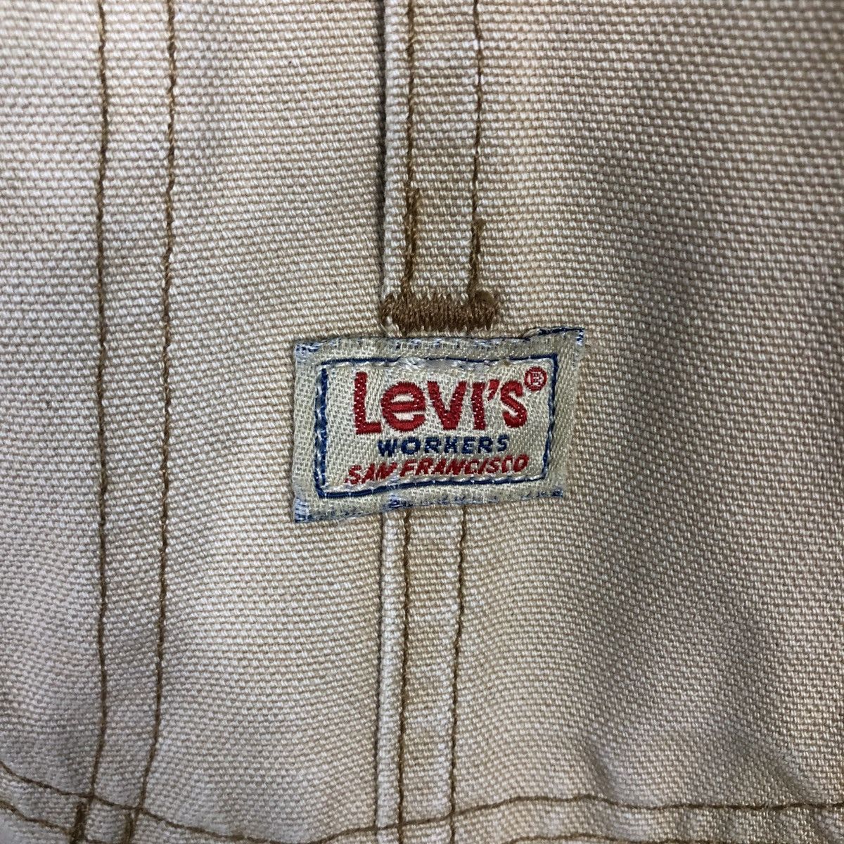 Levi's 📌Vintage Chore Jacket Duck Canvas Levi's Multi Pocket Size US M / EU 48-50 / 2 - 20 Thumbnail