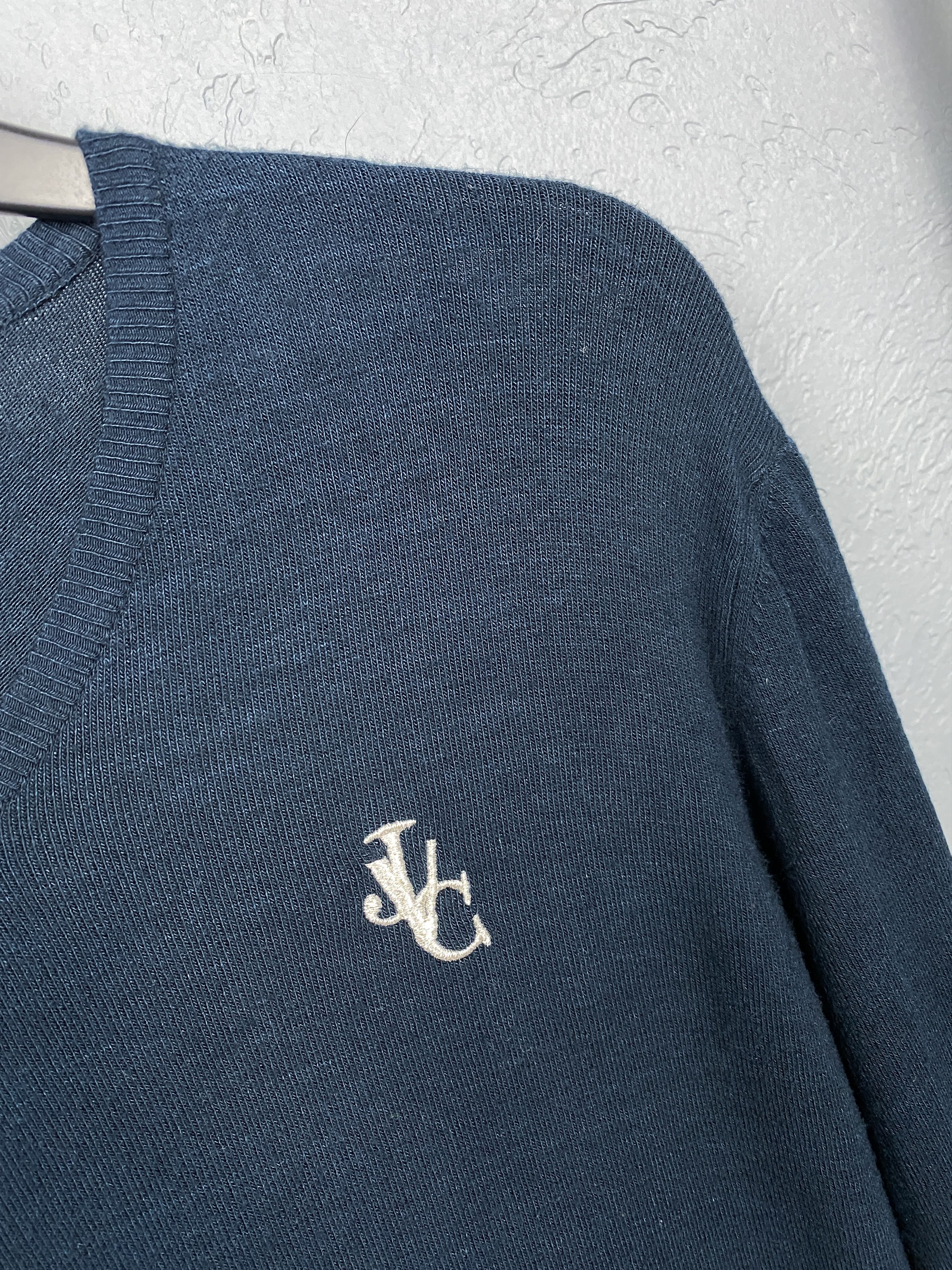 Versace Versace Jeans Couture Vintage Mens V-Neck Knit Sweater Size US M / EU 48-50 / 2 - 3 Thumbnail