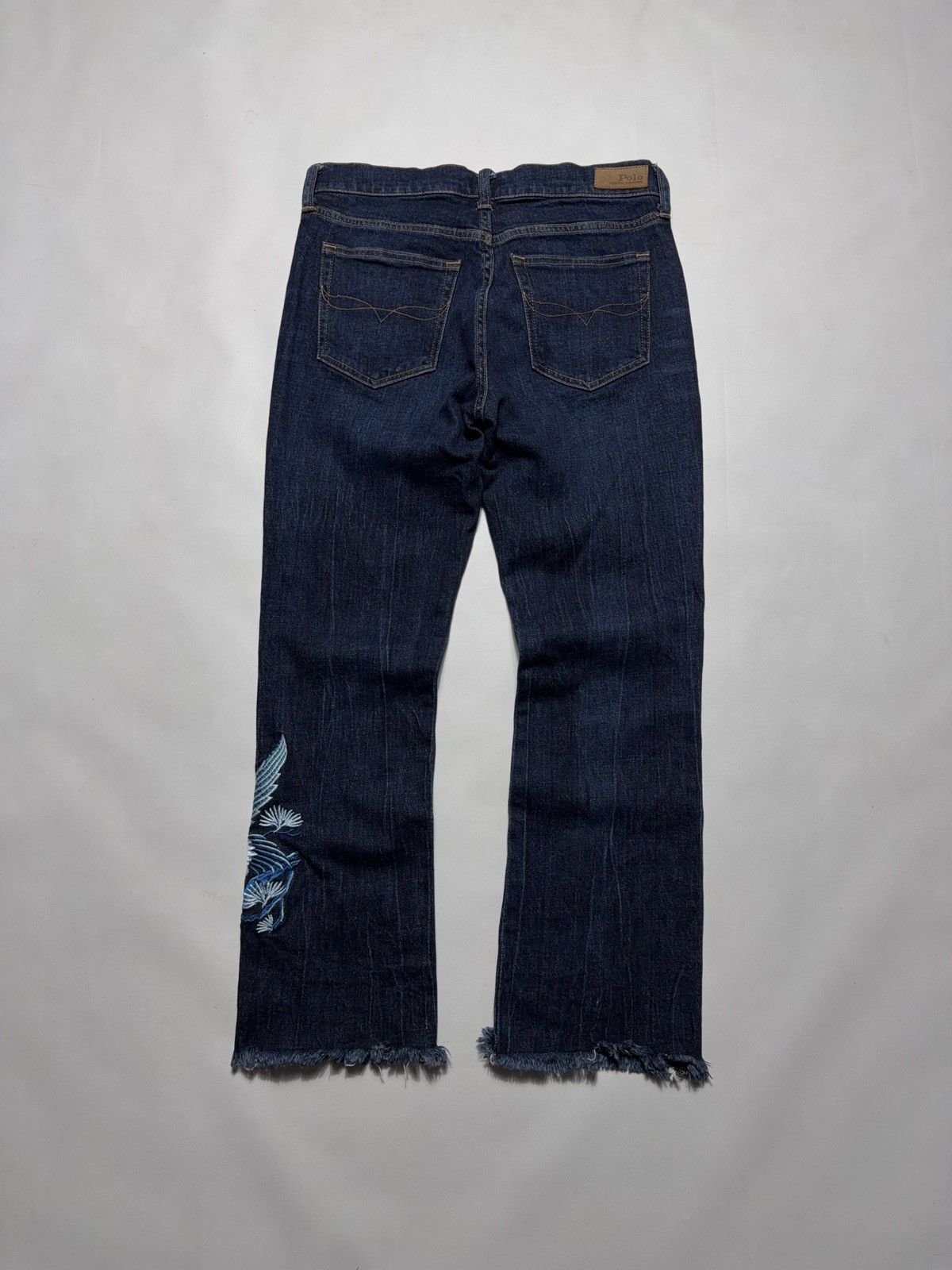 RARE Polo Ralph Lauren Japan Exclusive Jeans Ebroidered Bird