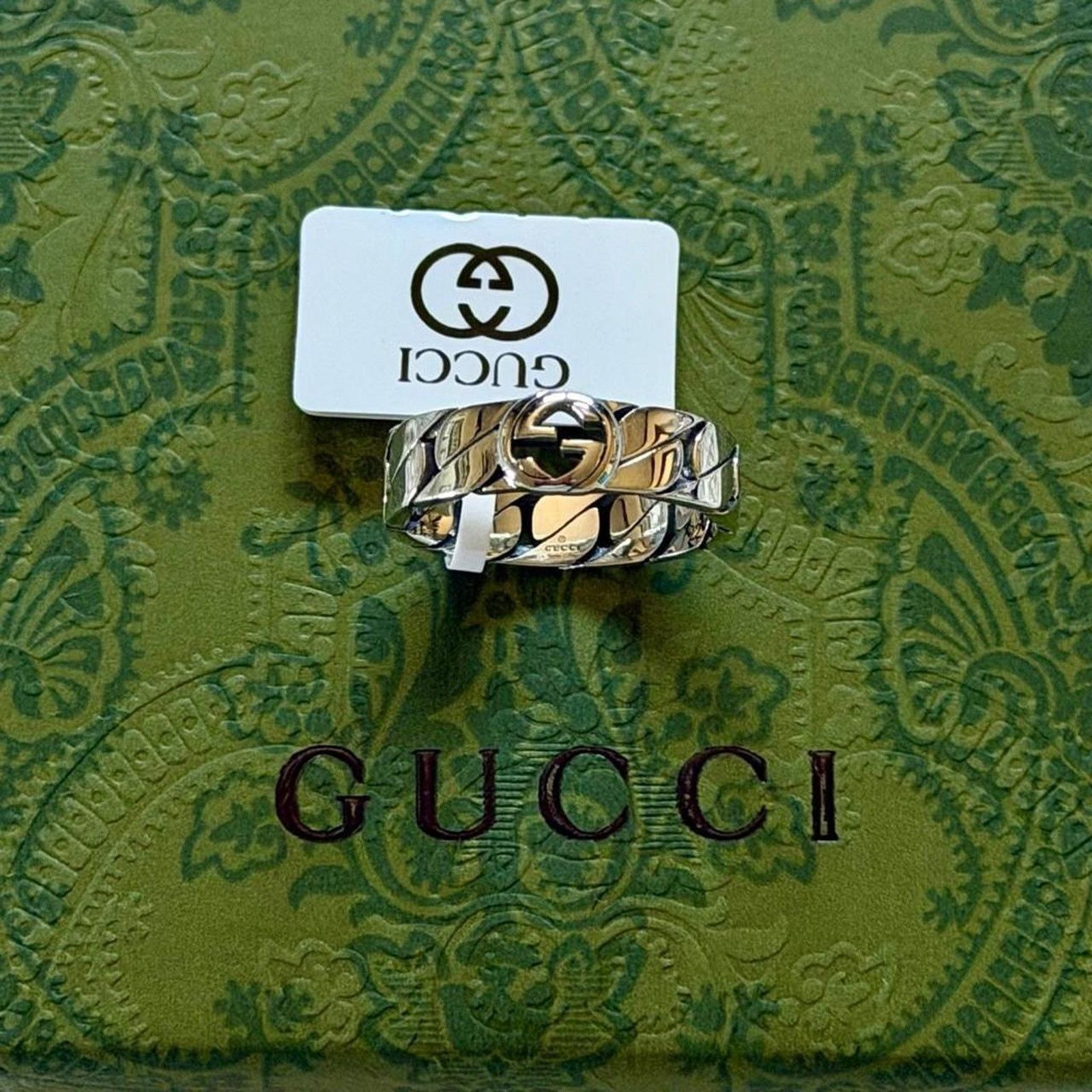 Gucci This gucci unisex silver ring Size ONE SIZE - 4 Thumbnail