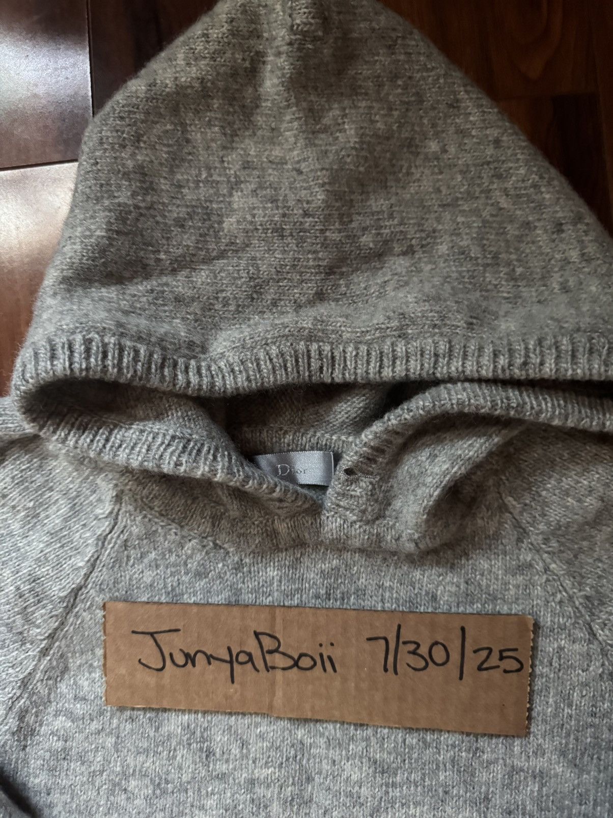 Hedi Slimane Dior Homme FW05 Wool Hoodie Small Size US S / EU 44-46 / 1 - 3 Thumbnail